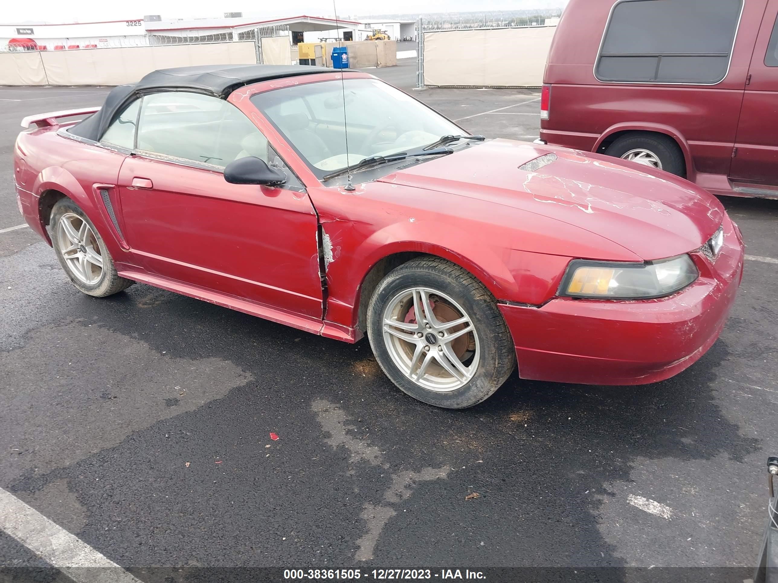 FORD MUSTANG 2002 1fafp44432f163712