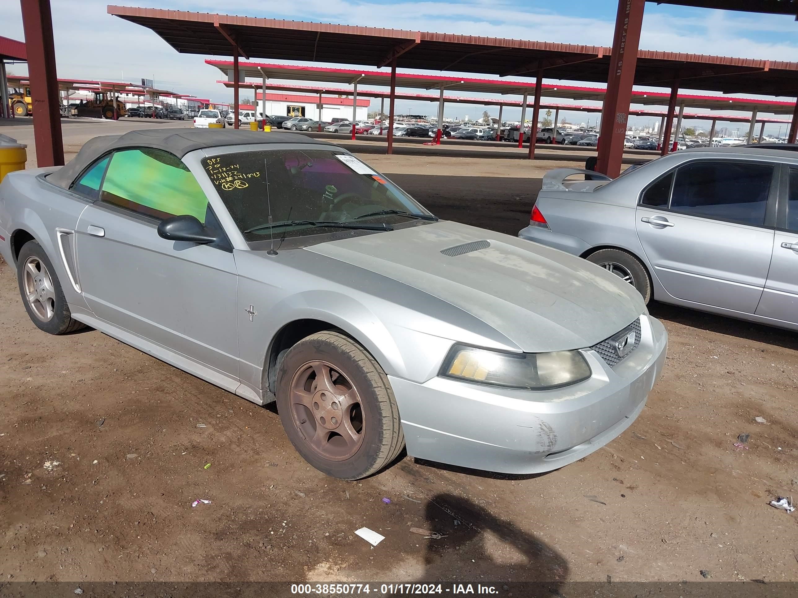 FORD MUSTANG 2002 1fafp44432f241843