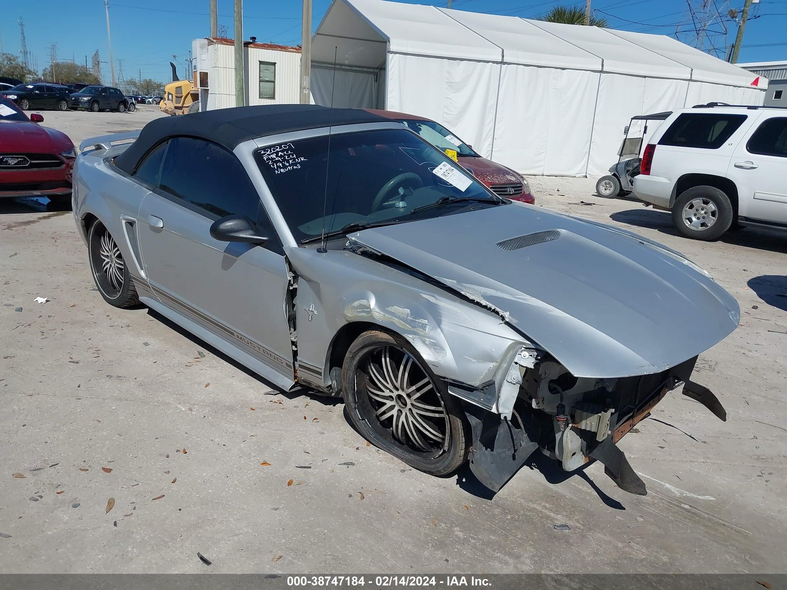 FORD MUSTANG 2001 1fafp44441f210955