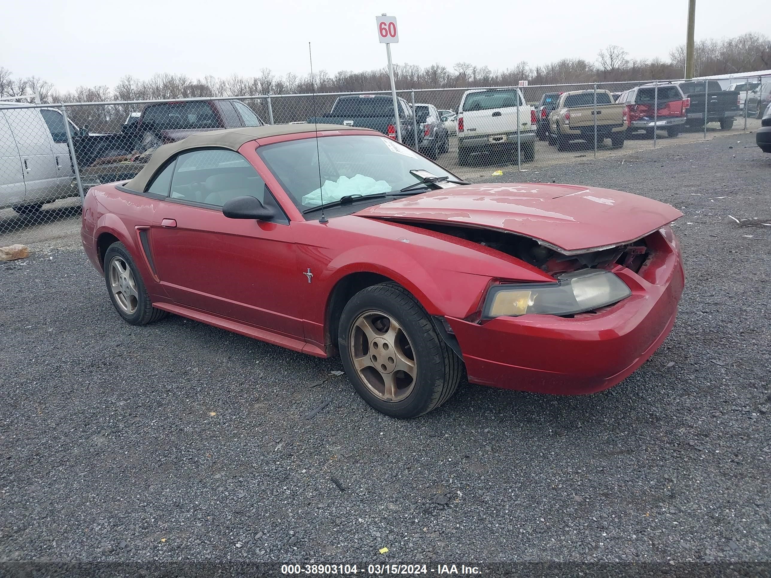 FORD MUSTANG 2003 1fafp44443f306653