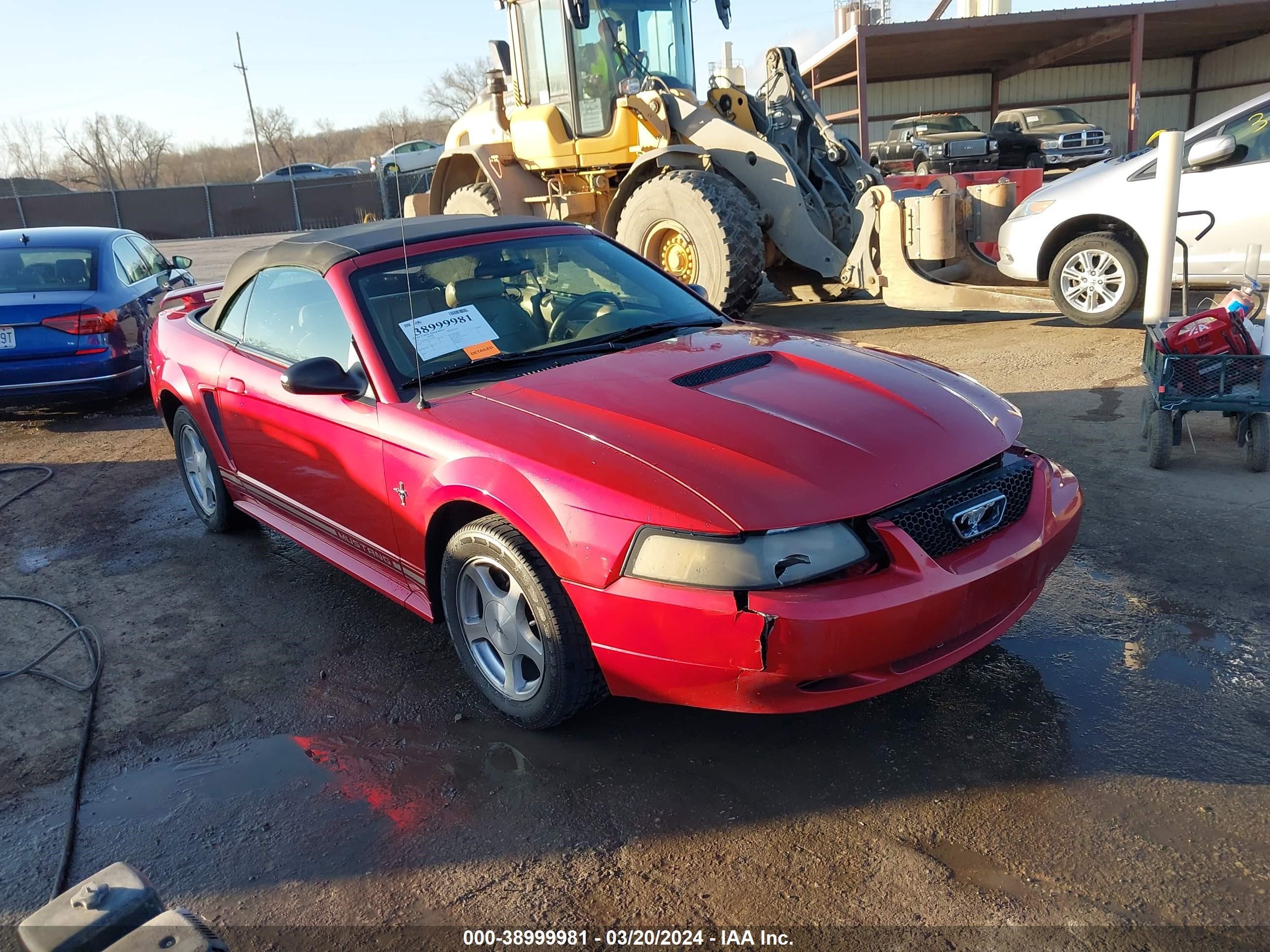 FORD MUSTANG 2001 1fafp44451f174886