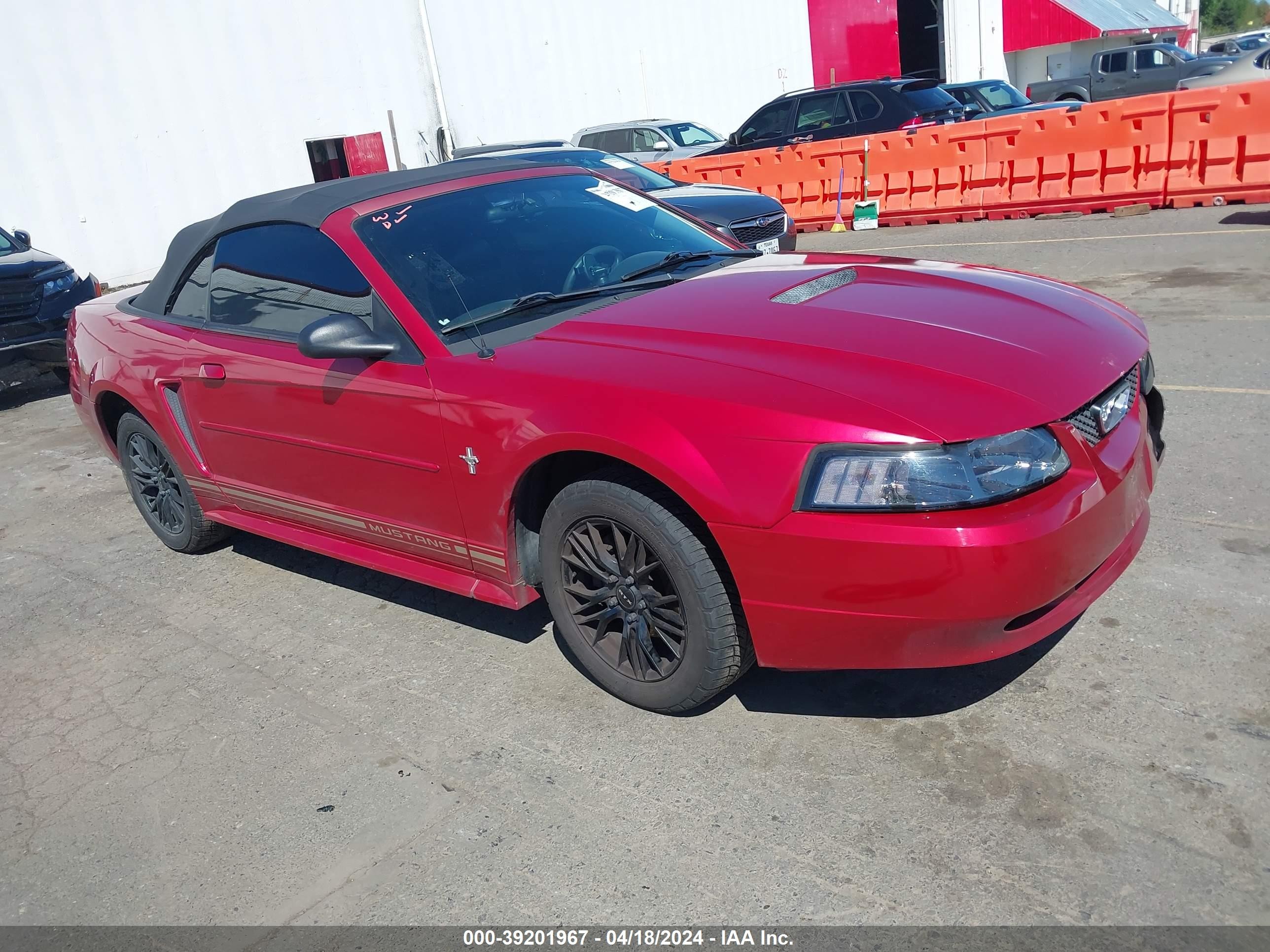 FORD MUSTANG 2001 1fafp44451f242801