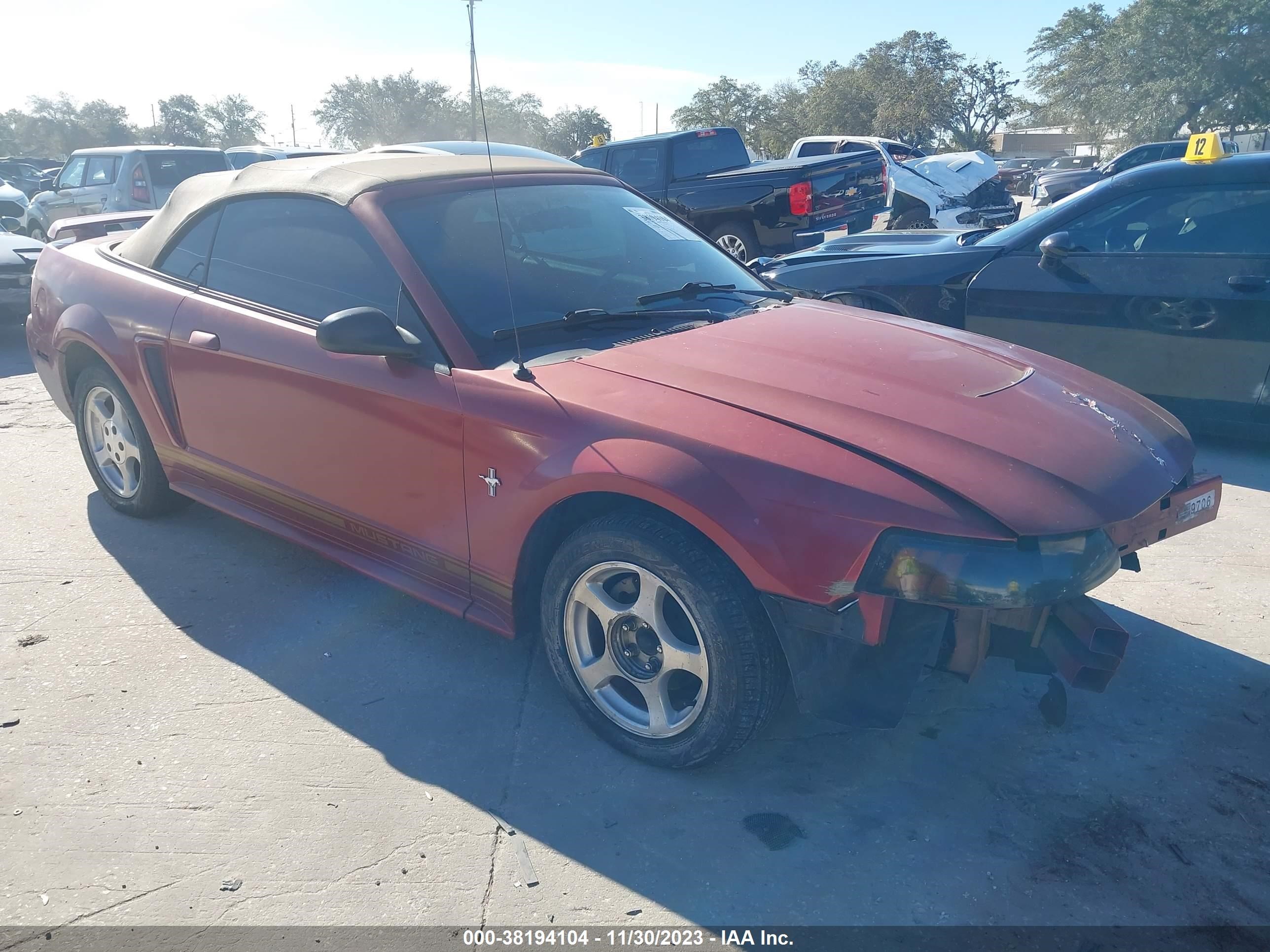 FORD MUSTANG 2003 1fafp44473f364241