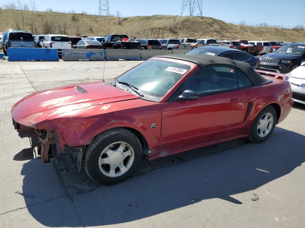 FORD MUSTANG 2004 1fafp44674f227349