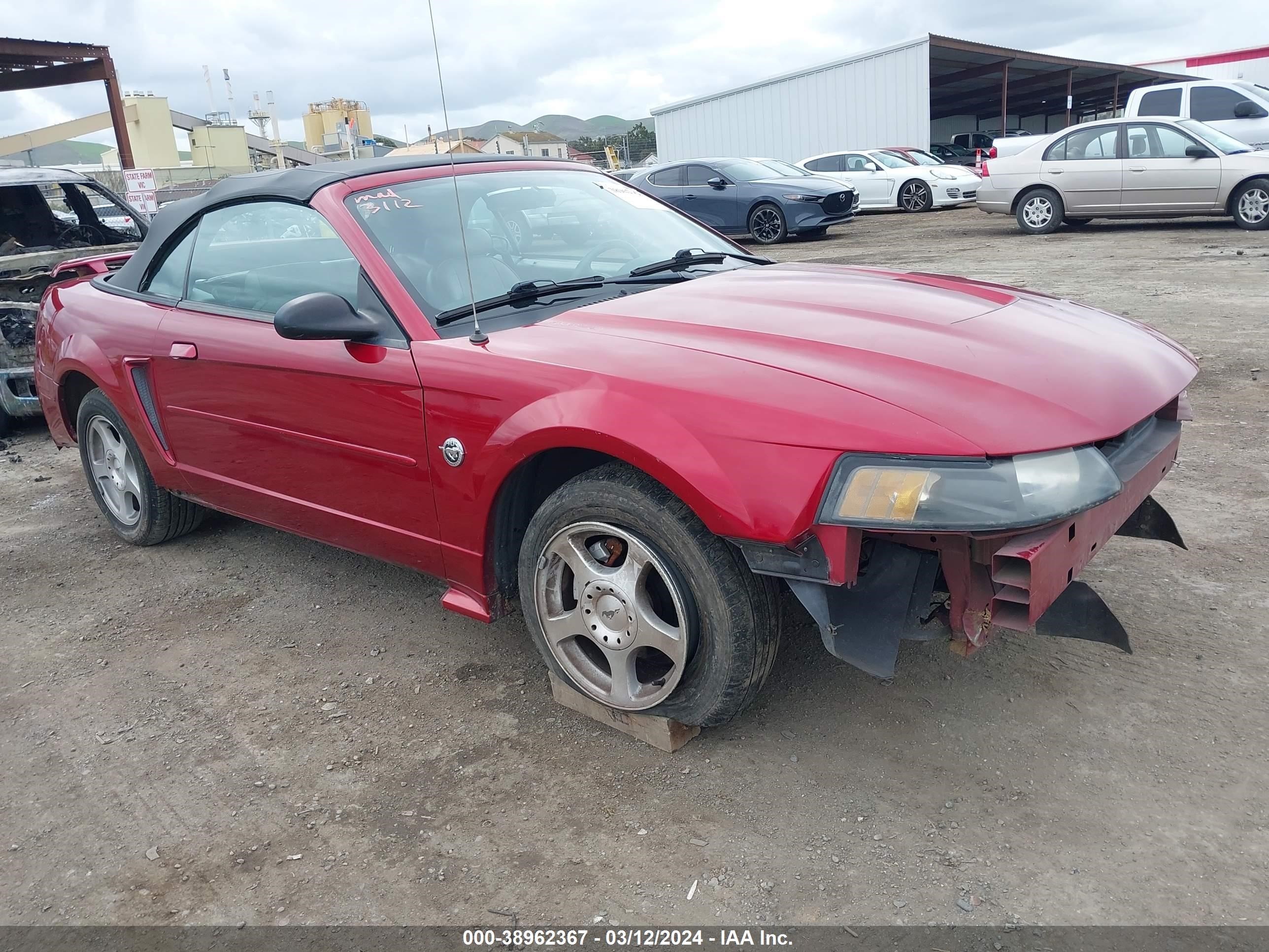 FORD MUSTANG 2004 1fafp44684f204615