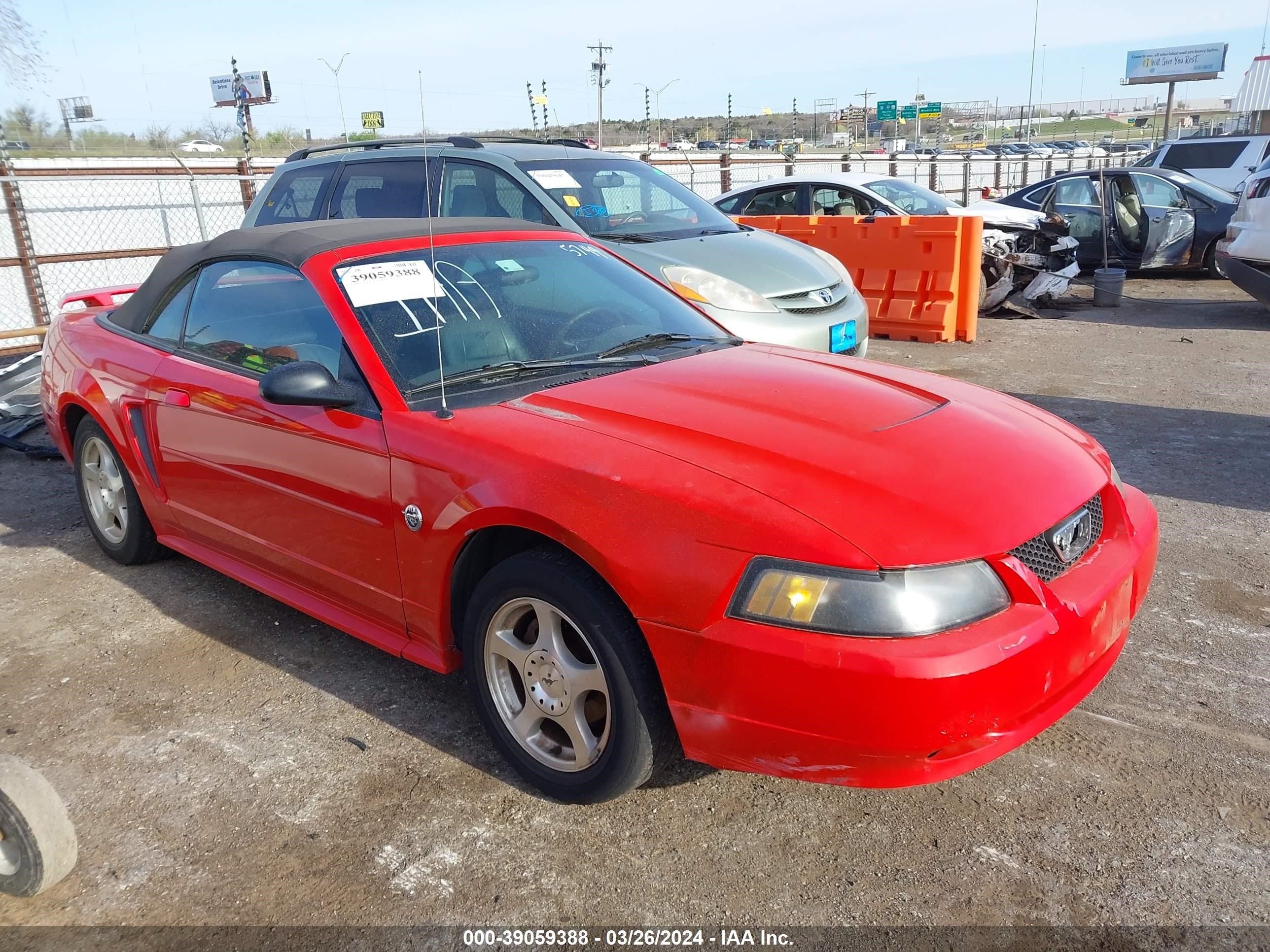 FORD MUSTANG 2004 1fafp44694f185749