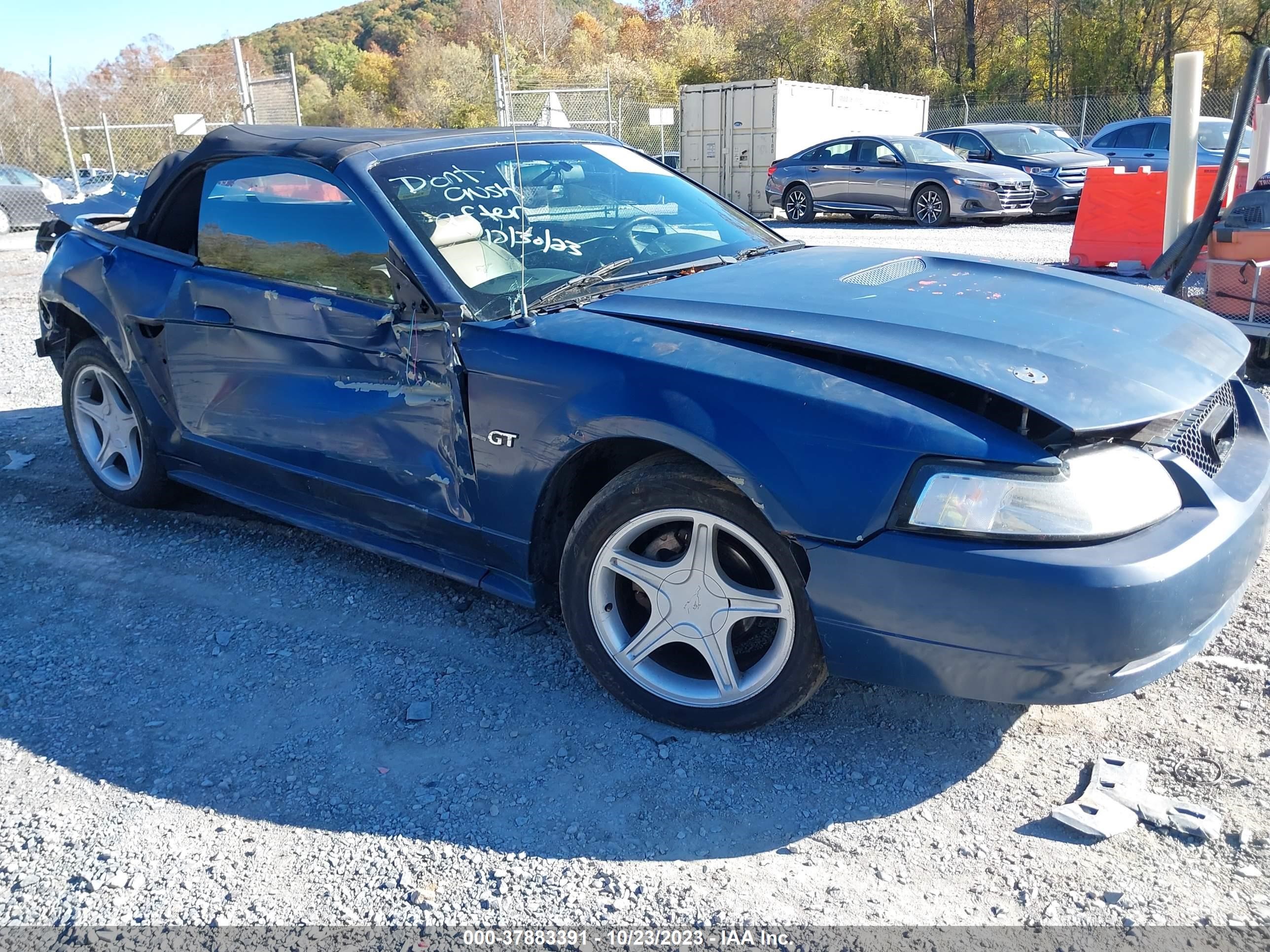 FORD MUSTANG 2001 1fafp45x11f182363