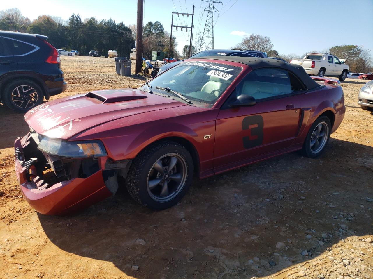 FORD MUSTANG 2003 1fafp45x33f366335