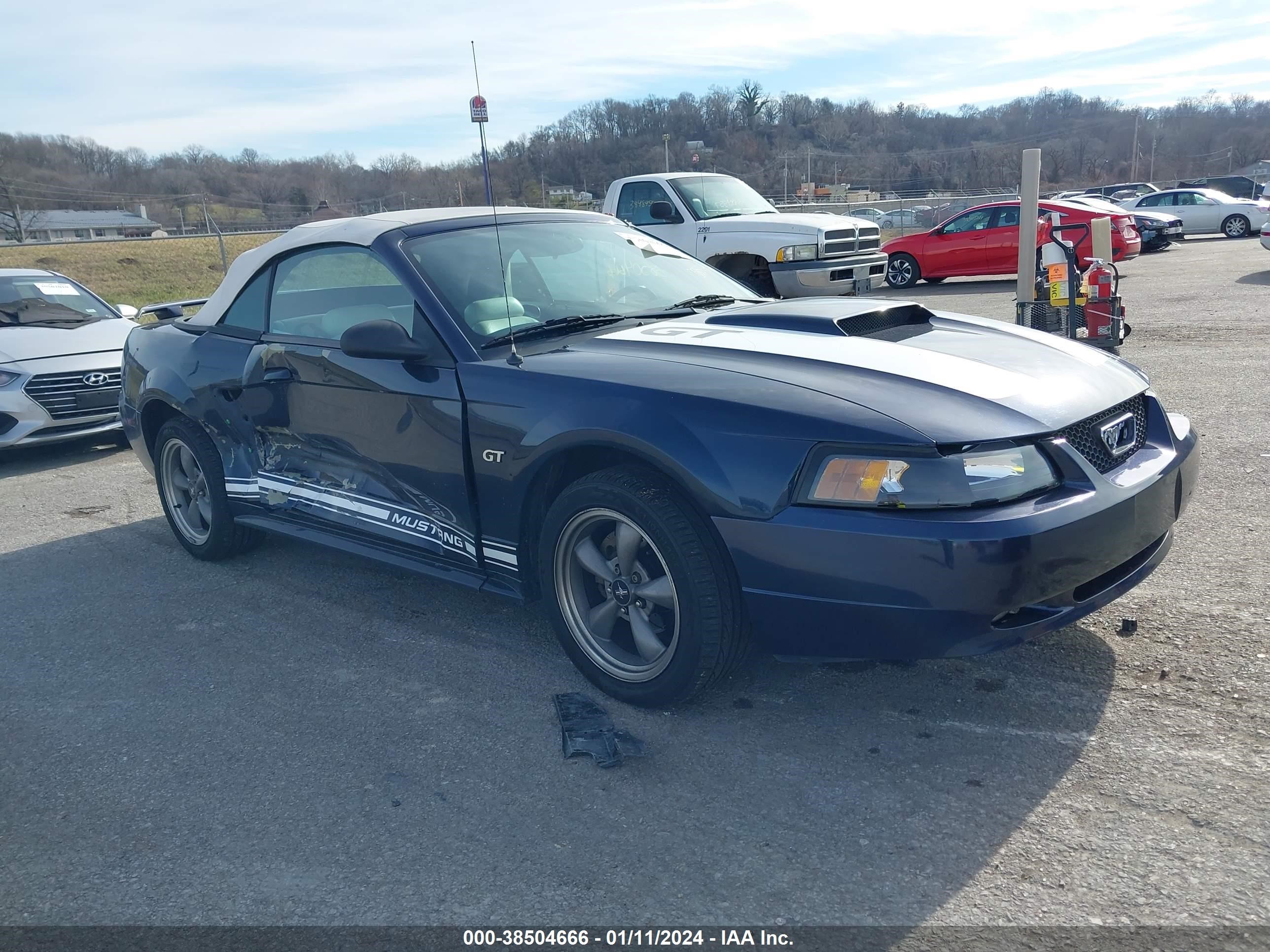 FORD MUSTANG 2001 1fafp45x41f186004