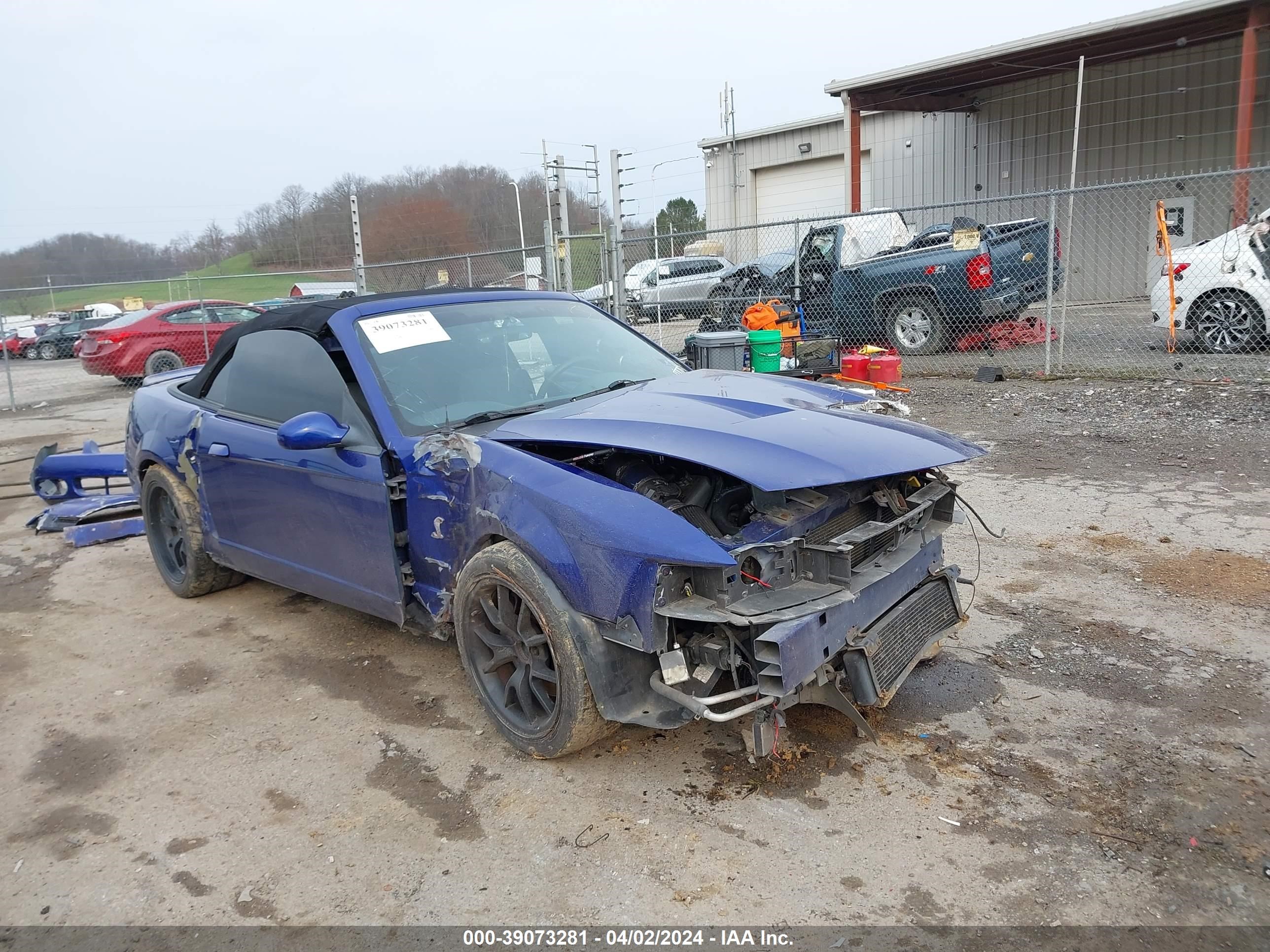 FORD MUSTANG 2003 1fafp49y13f415115