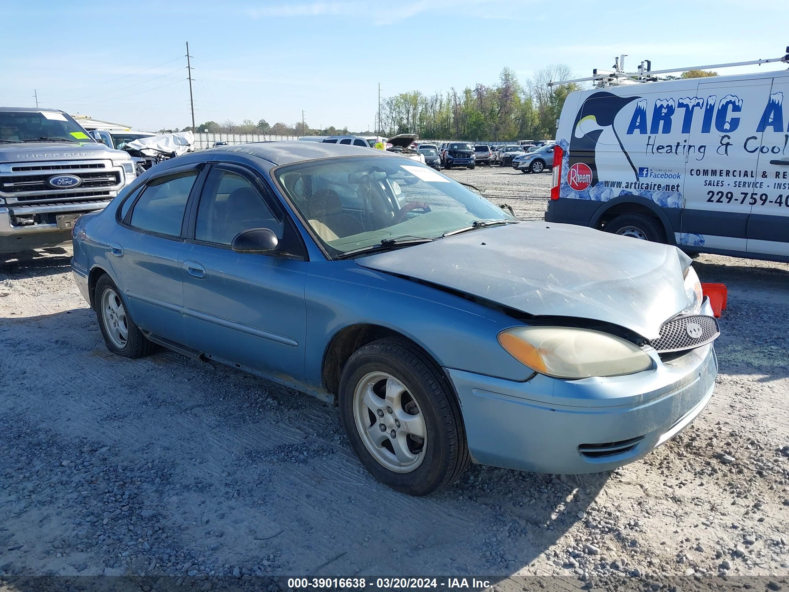 FORD TAURUS 2006 1fafp53u36a114407