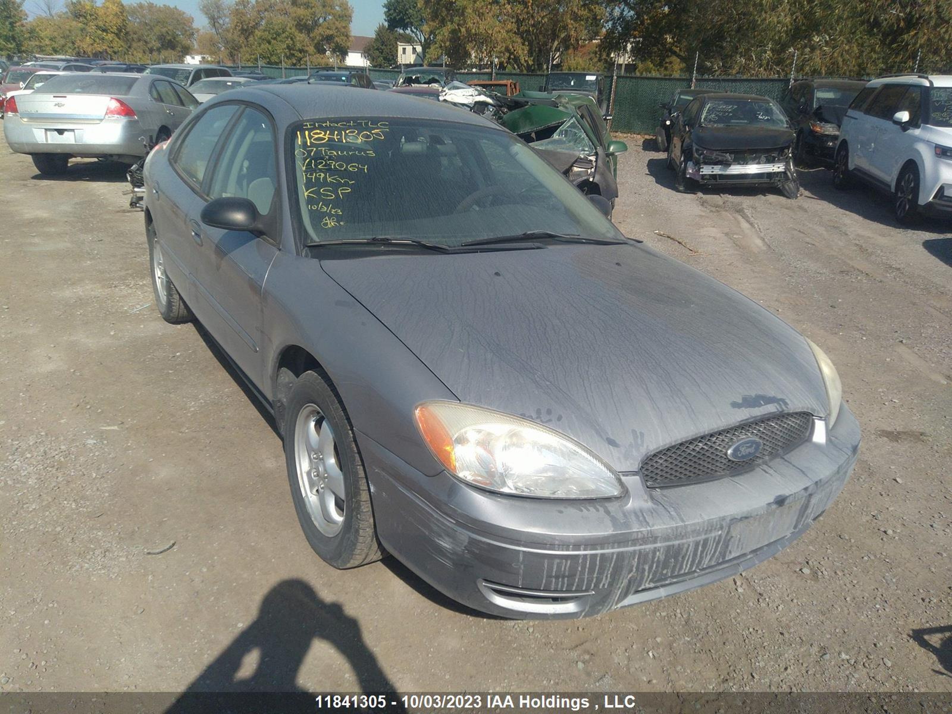 FORD TAURUS 2007 1fafp53u67a129064