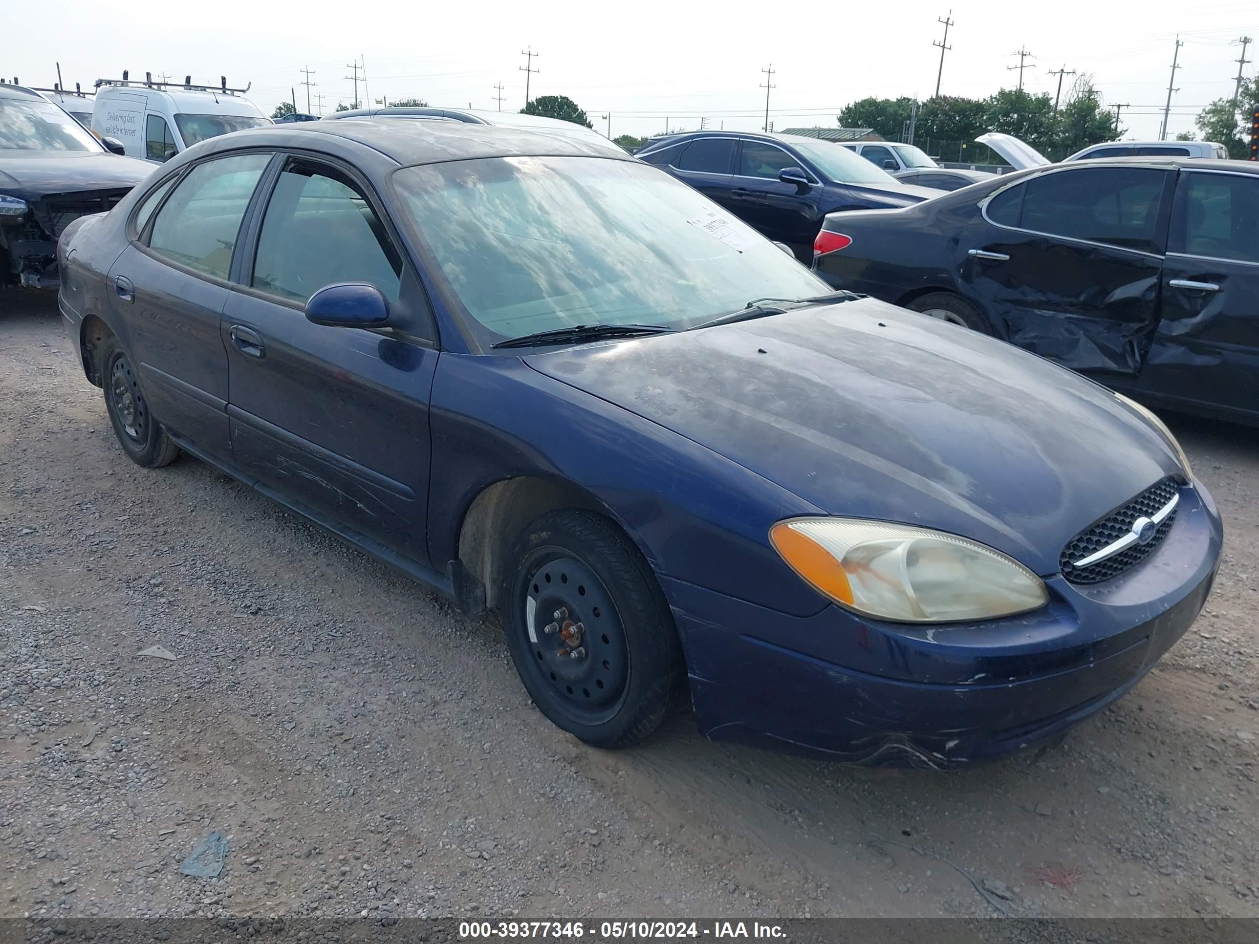 FORD TAURUS 2002 1fafp53u72a105901