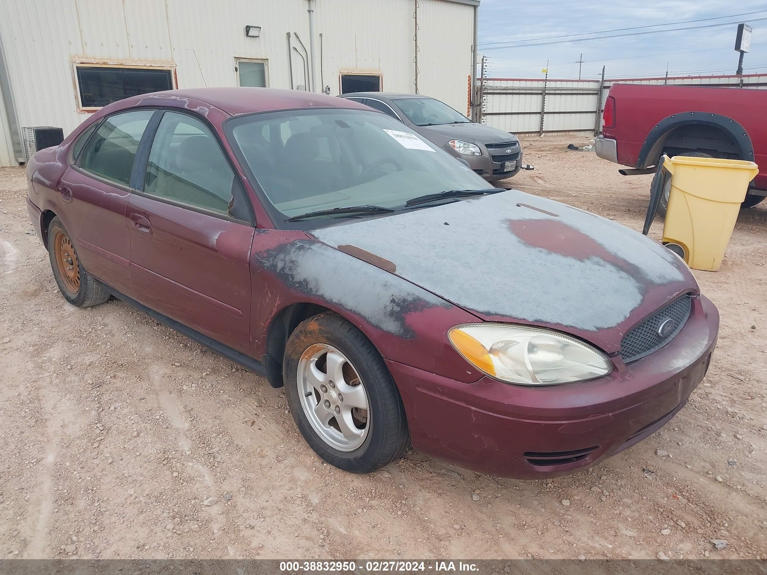 FORD TAURUS 2007 1fafp53u77a190794