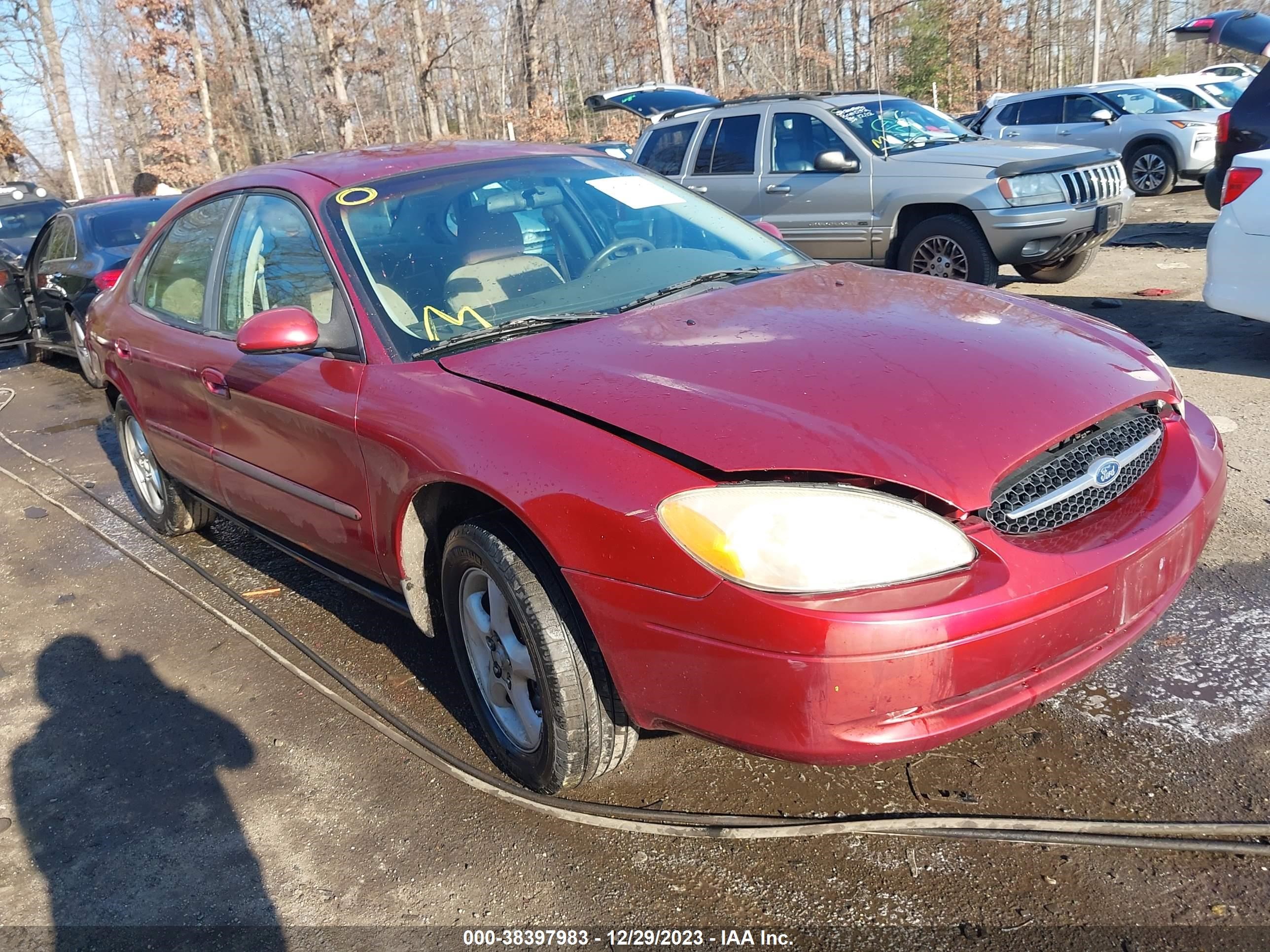 FORD TAURUS 2001 1fafp53u81g127546