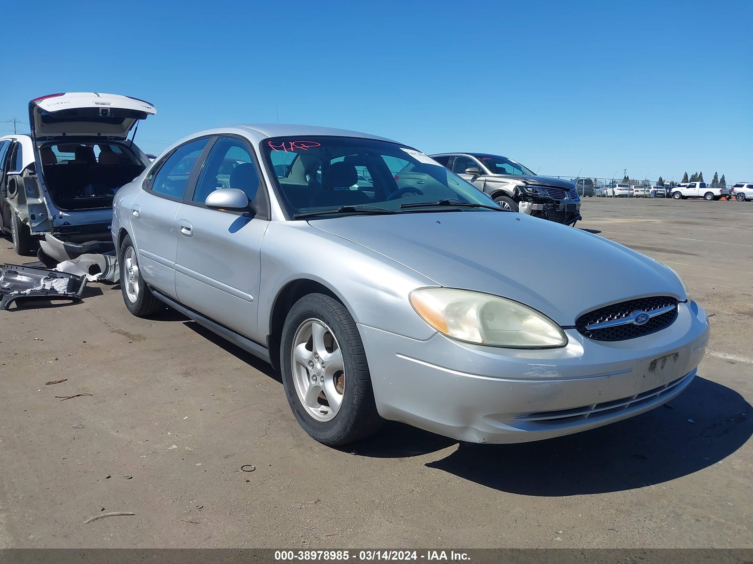 FORD TAURUS 2003 1fafp53u93g252283