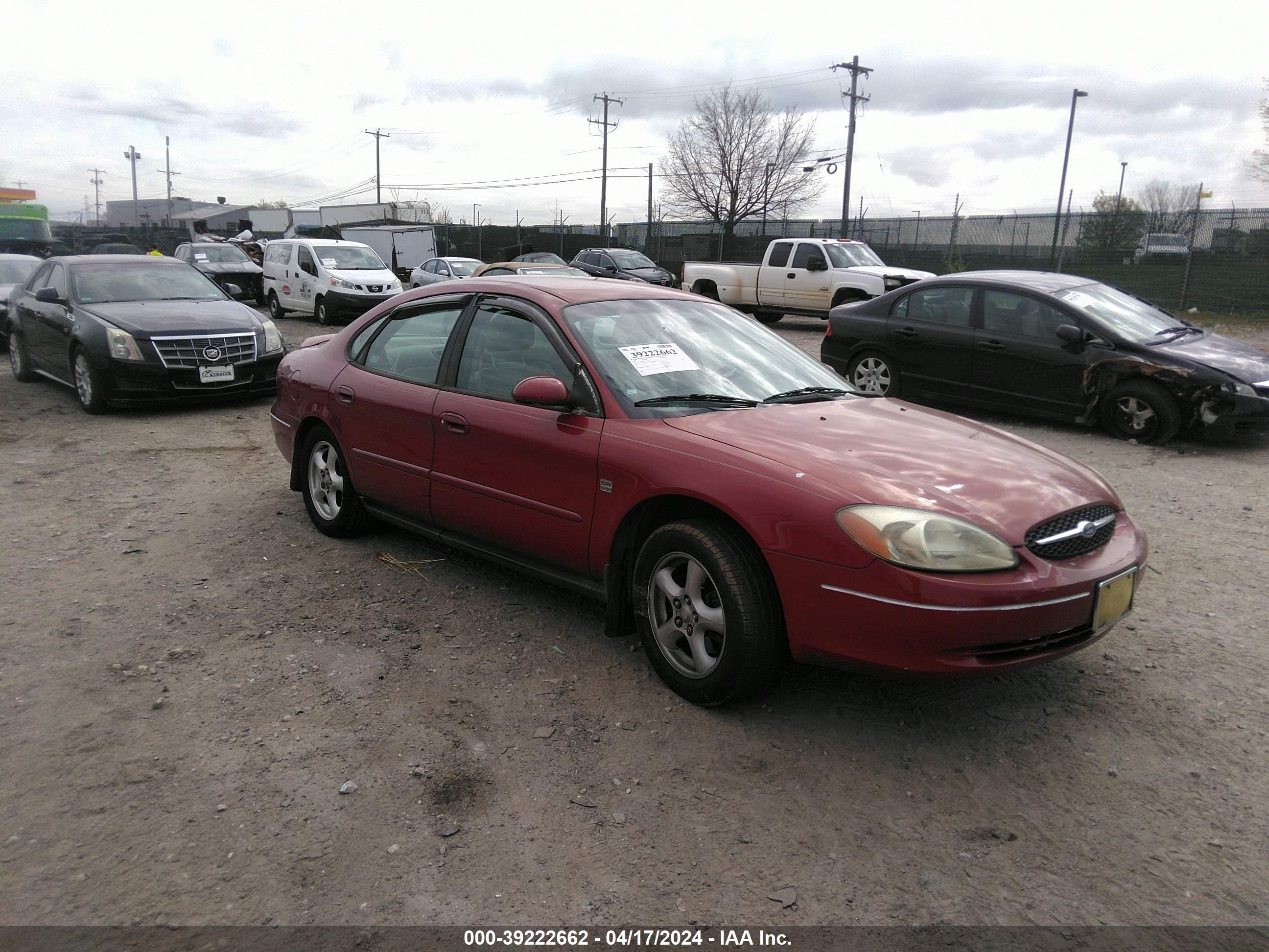 FORD TAURUS 2002 1fafp55s72a105621