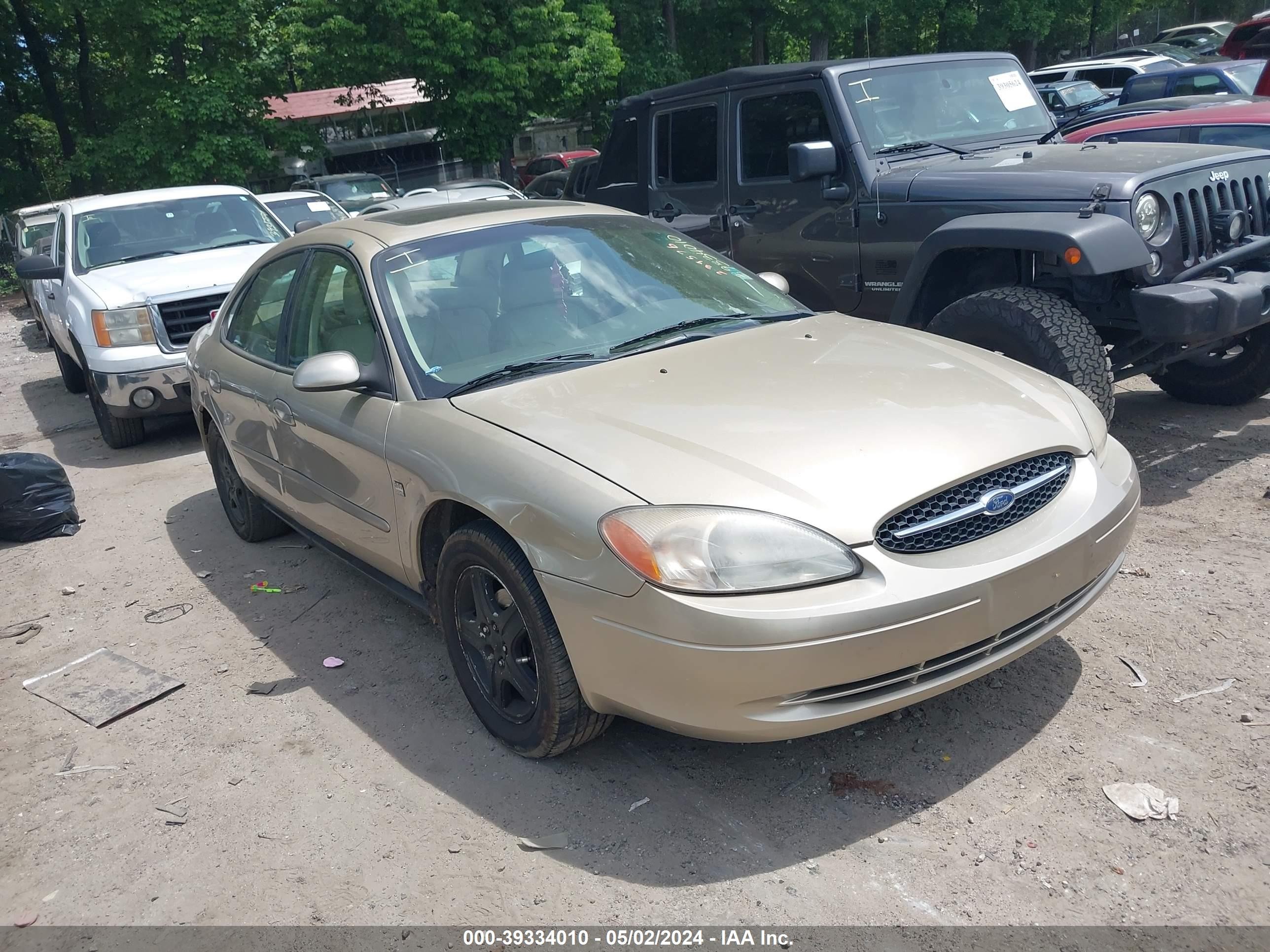 FORD TAURUS 2000 1fafp56s8ya239576