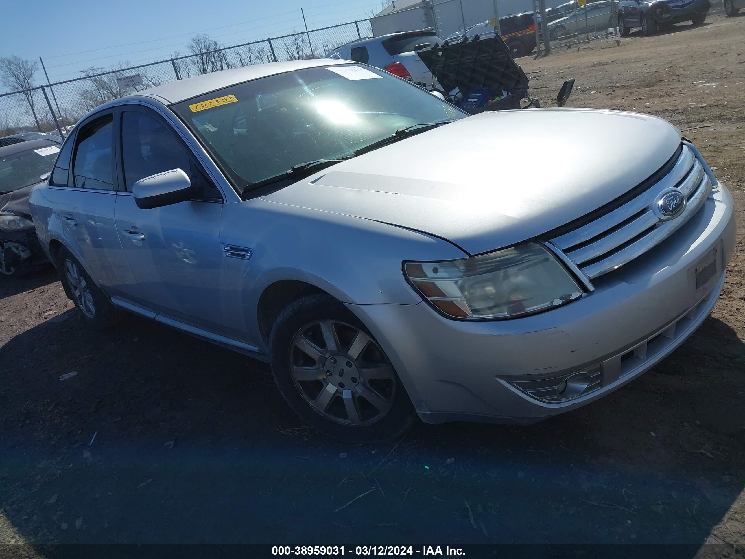 FORD TAURUS 2009 1fahp23w09g107358