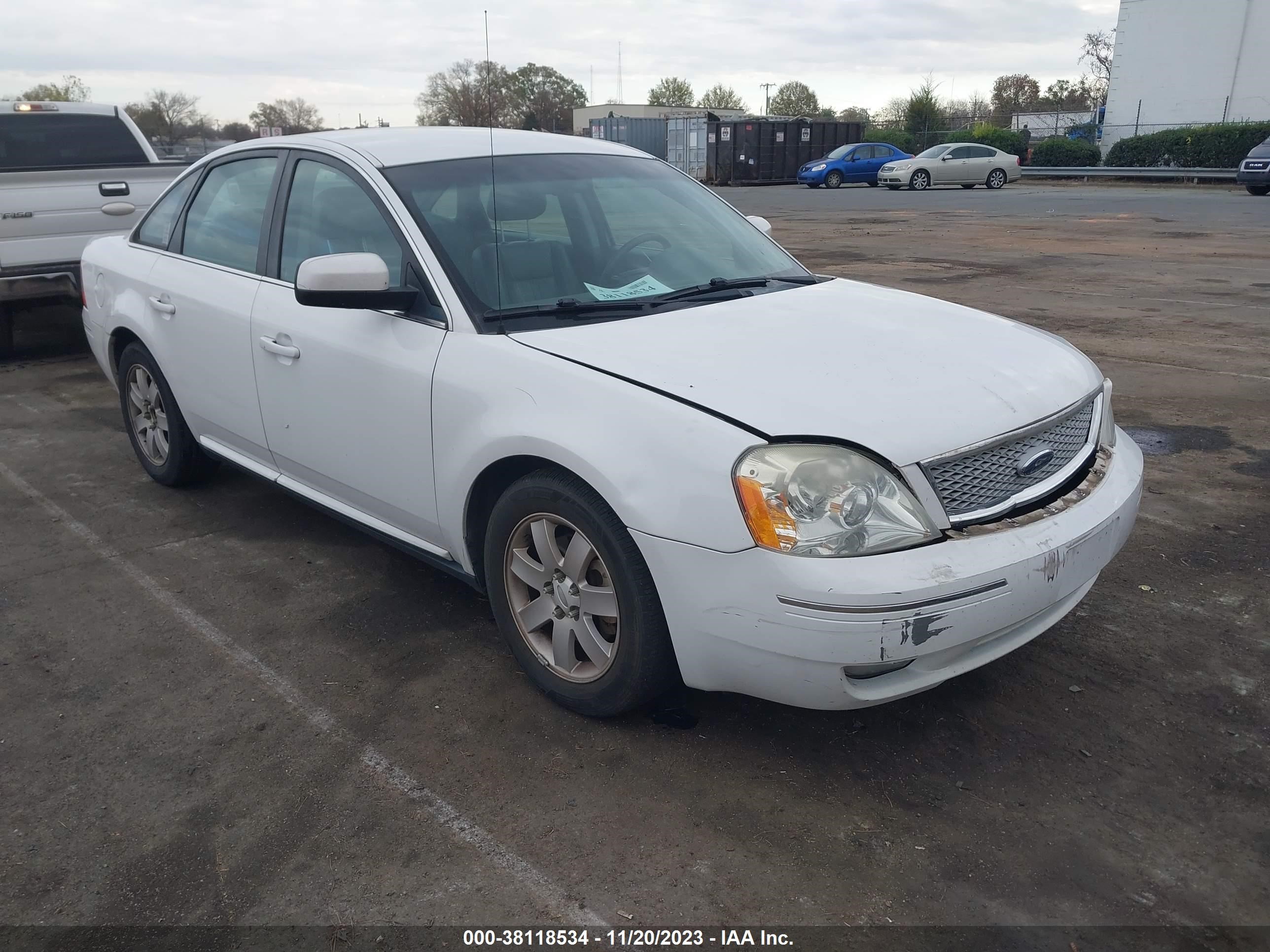 FORD FIVE HUNDRED 2007 1fahp24127g138658