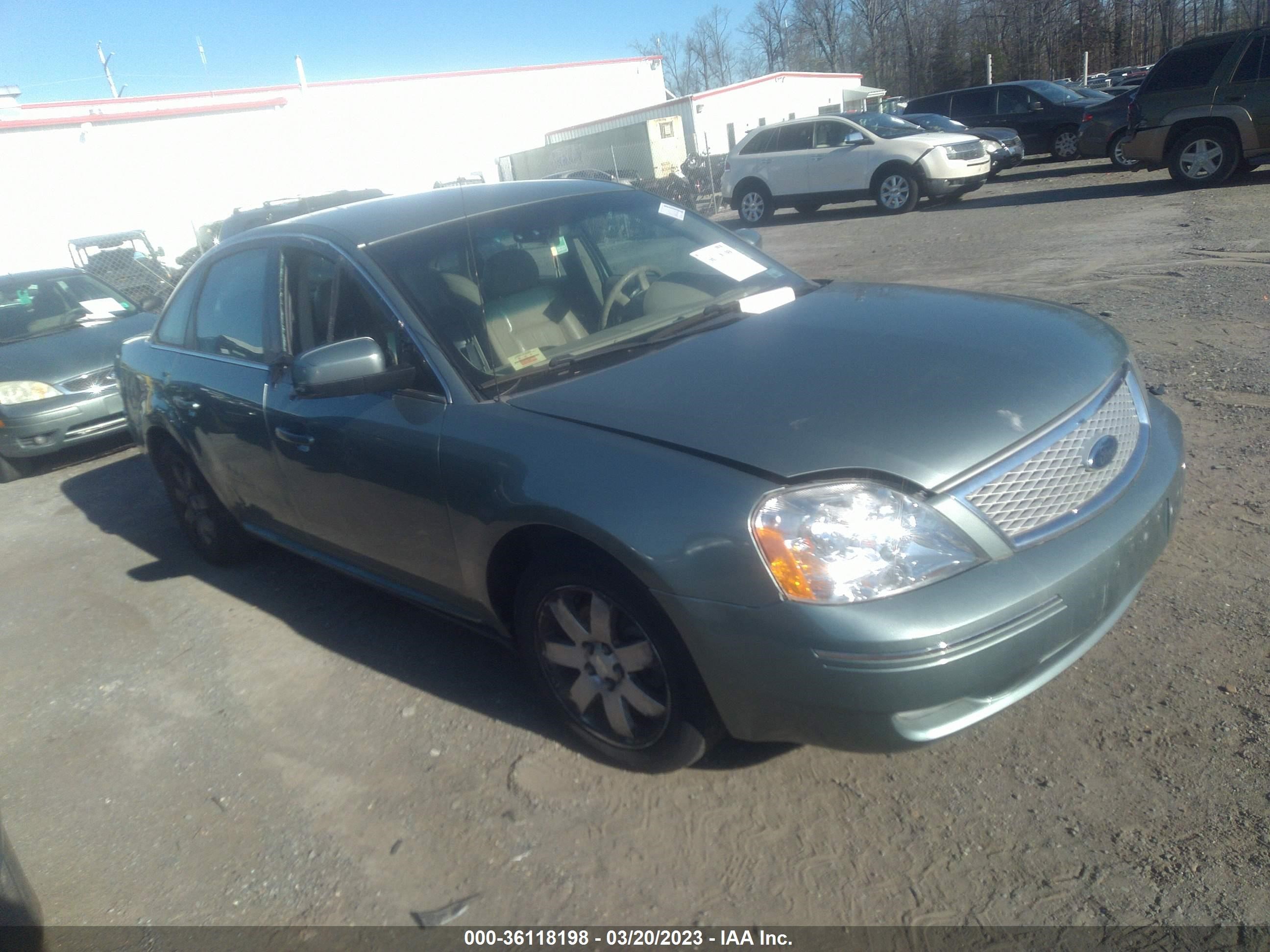 FORD FIVE HUNDRED 2007 1fahp24177g153849