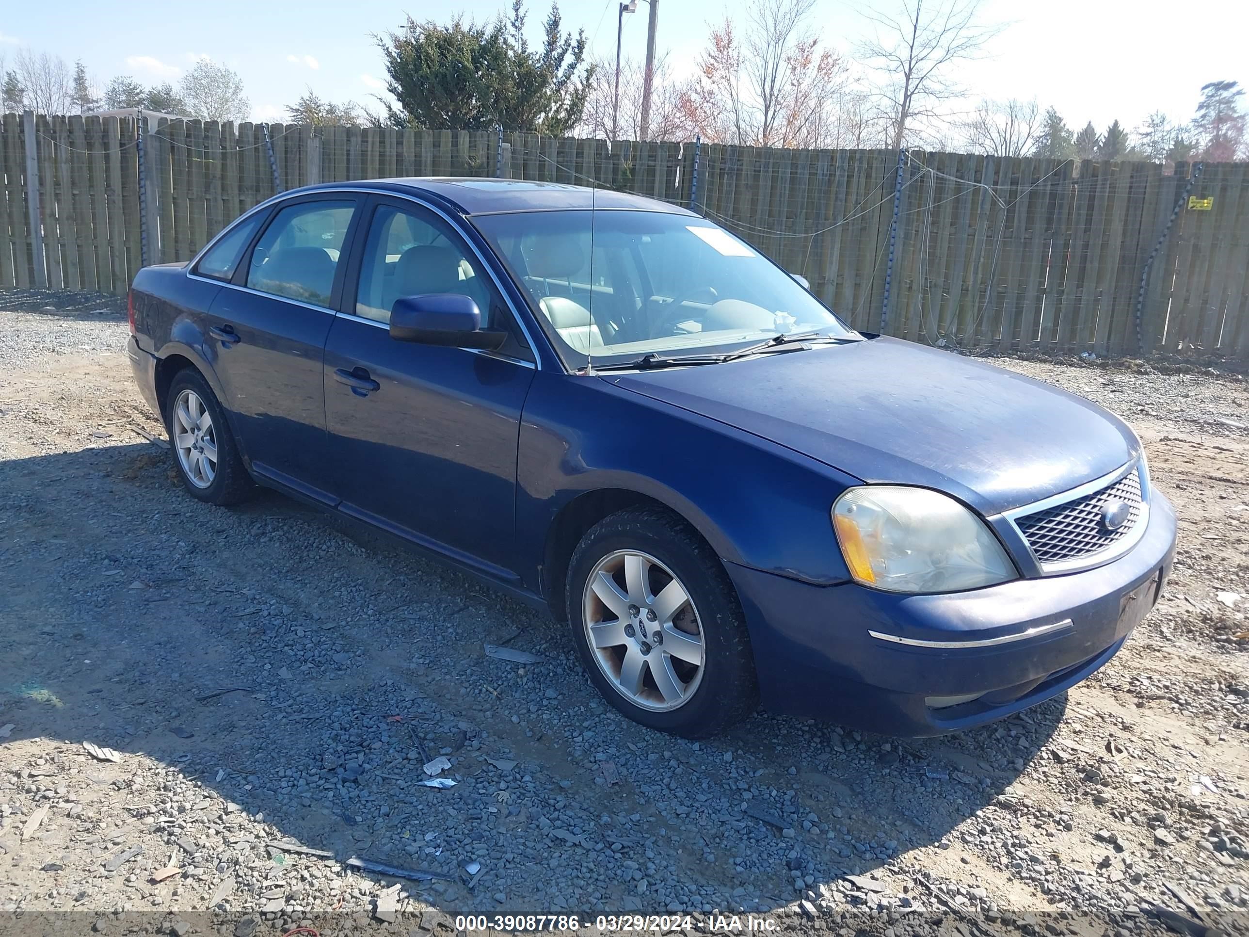 FORD FIVE HUNDRED 2006 1fahp24196g158081