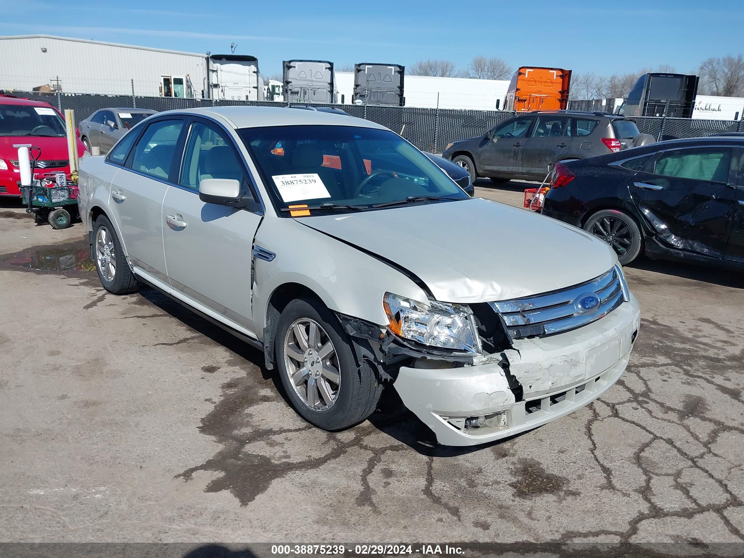 FORD TAURUS 2008 1fahp24w18g148935