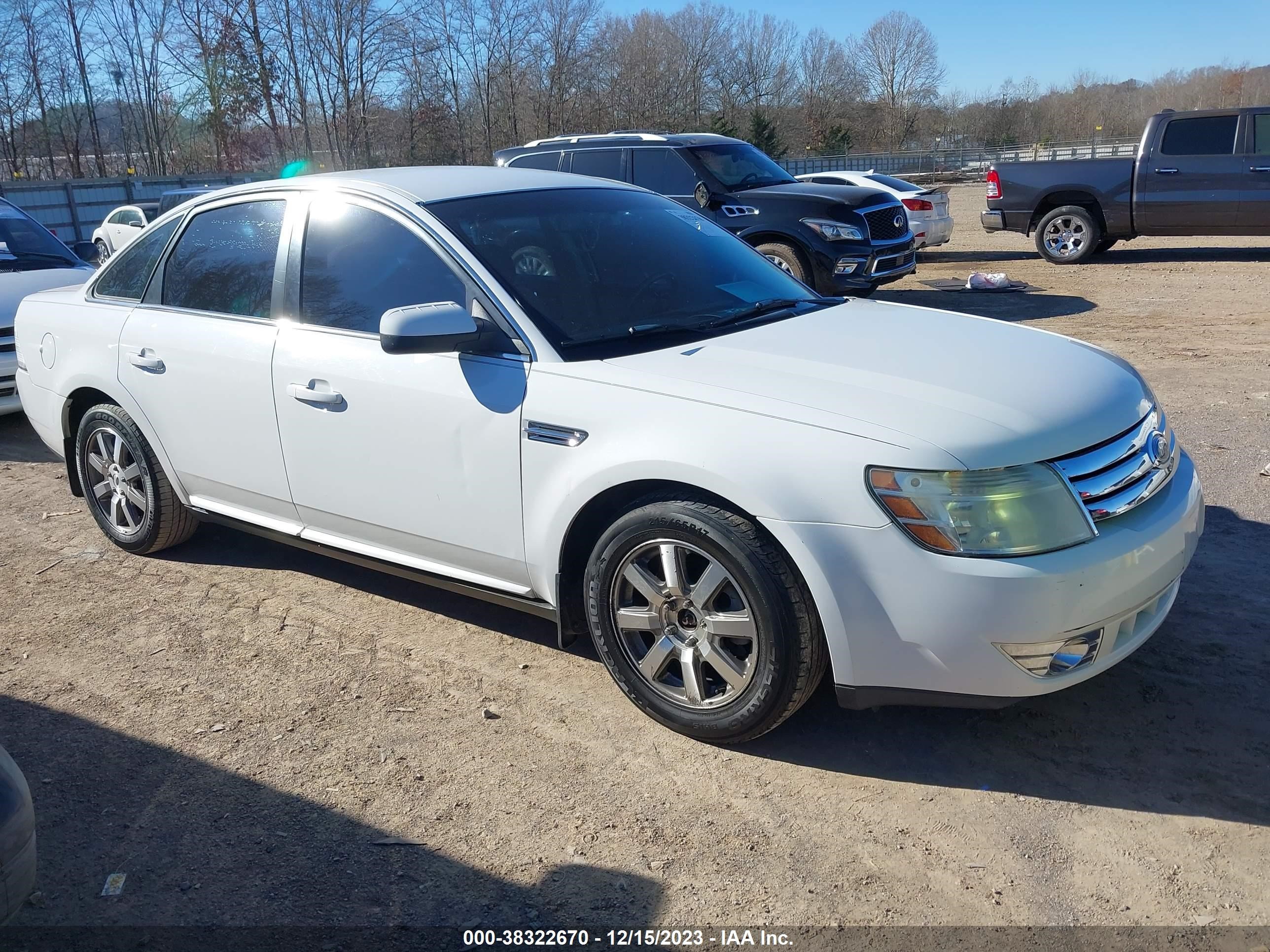 FORD TAURUS 2008 1fahp24w38g158673