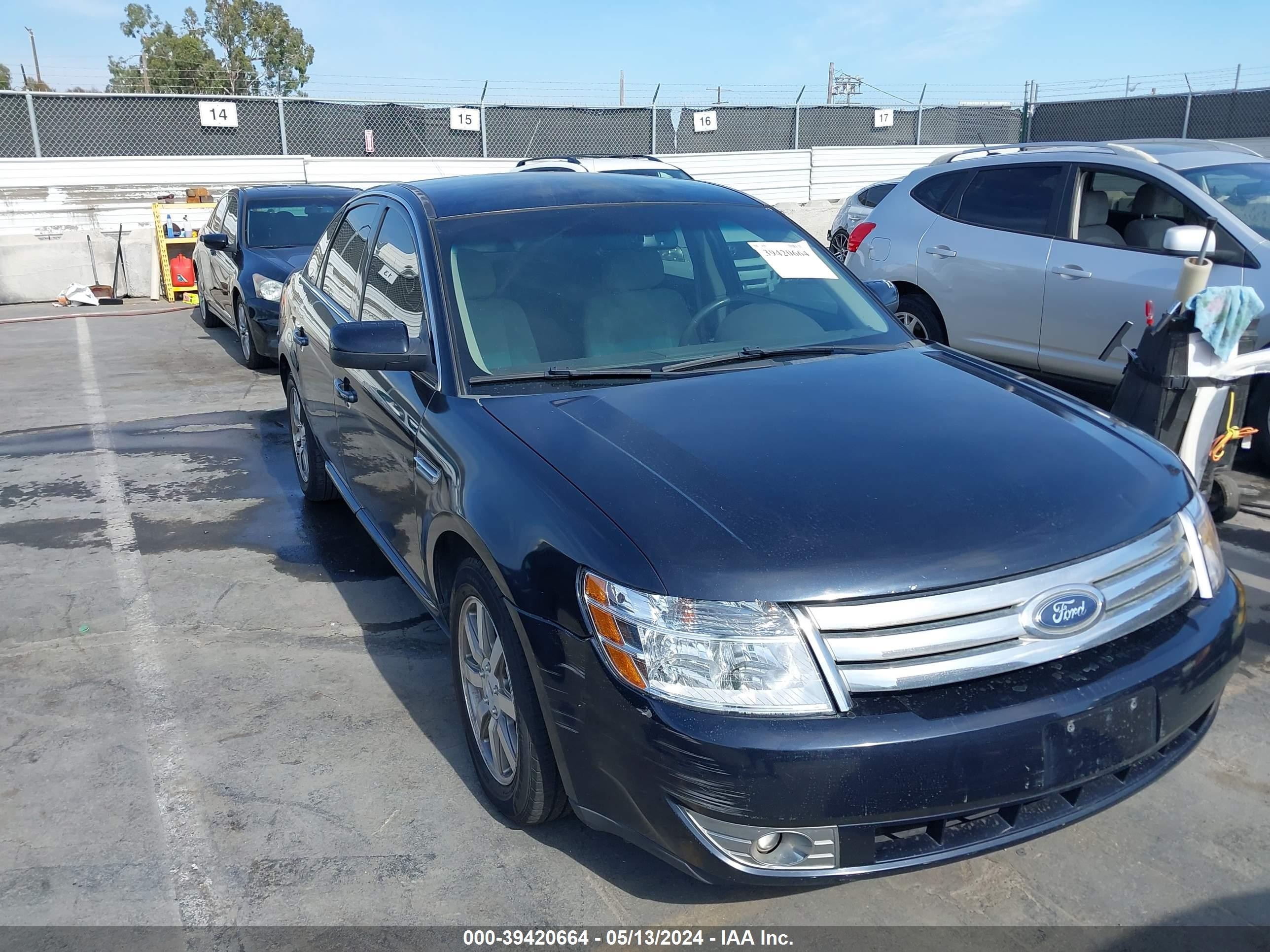 FORD TAURUS 2008 1fahp24w48g106646