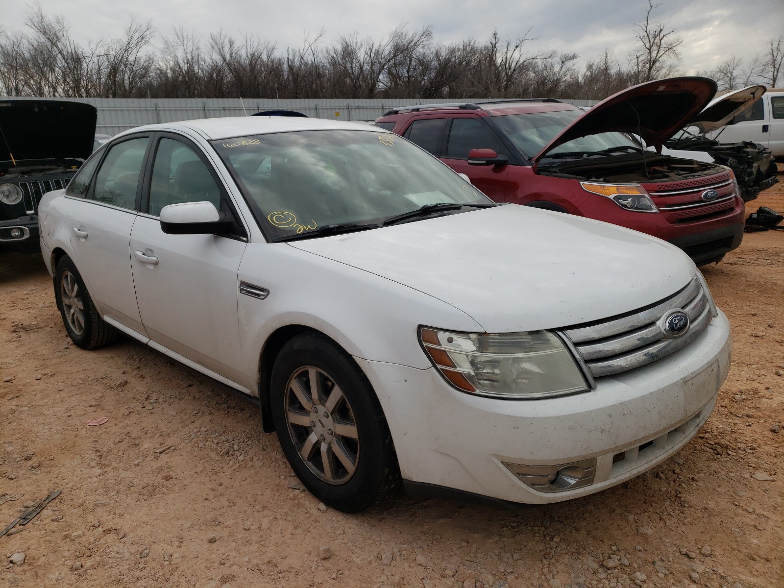 FORD TAURUS SEL 2008 1fahp24w58g160828