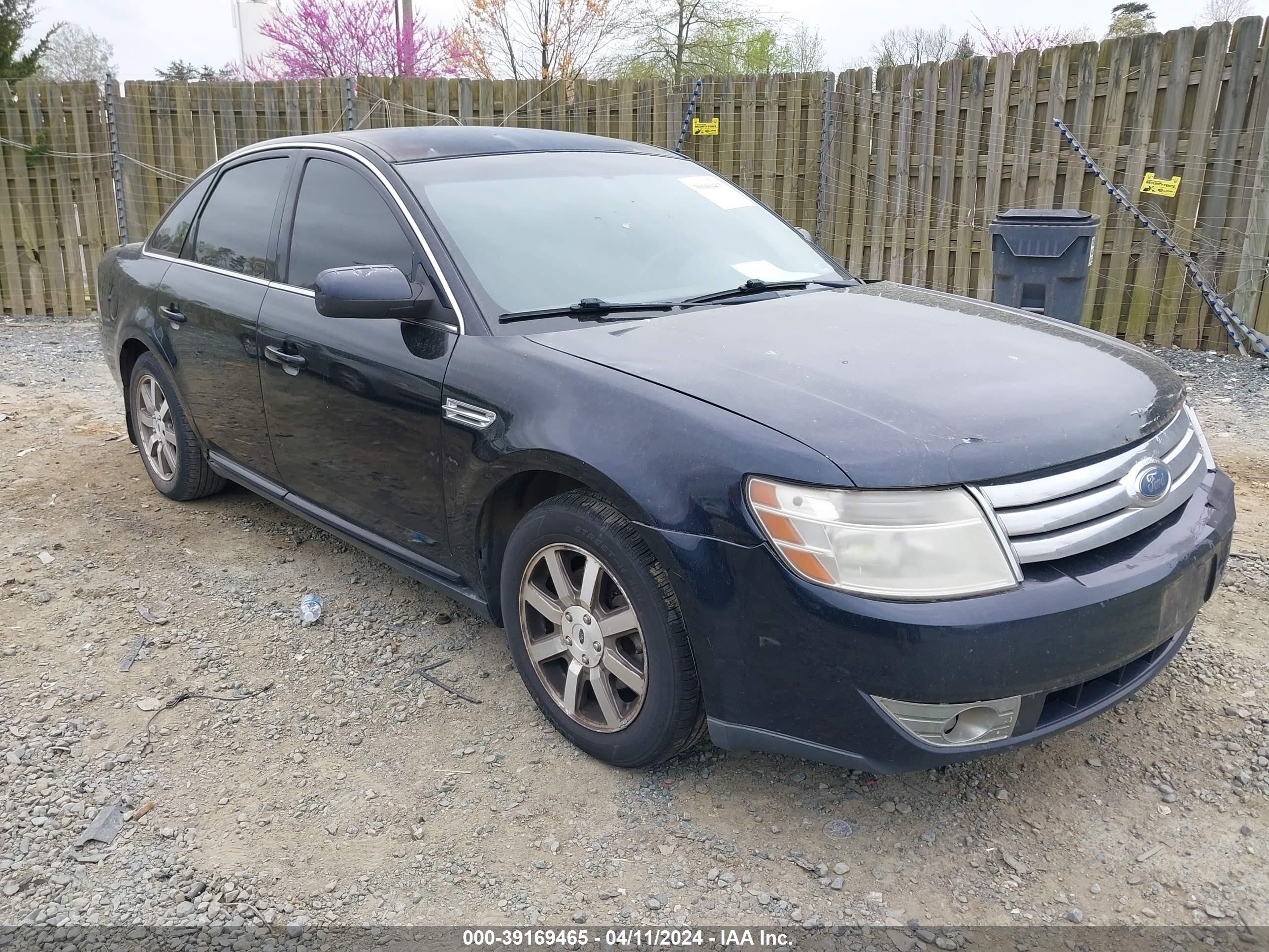 FORD TAURUS 2008 1fahp24w98g106626