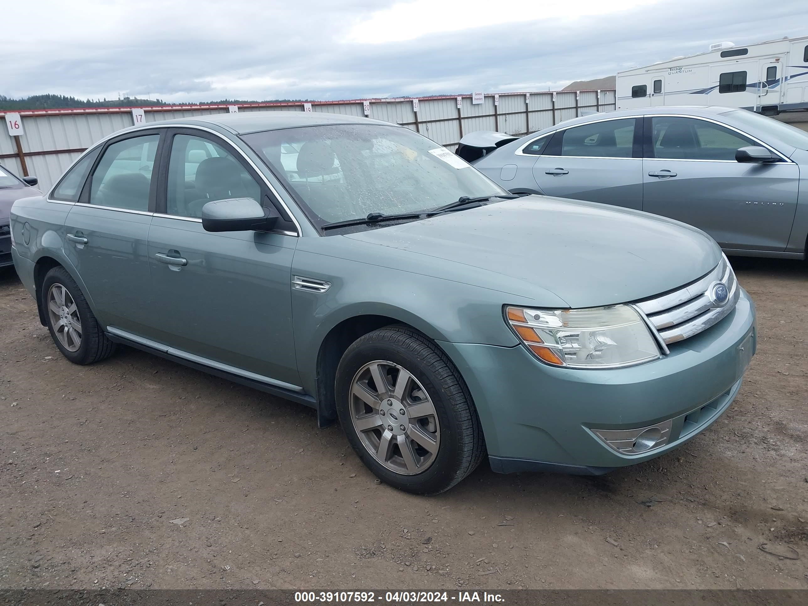 FORD TAURUS 2008 1fahp24wx8g125301