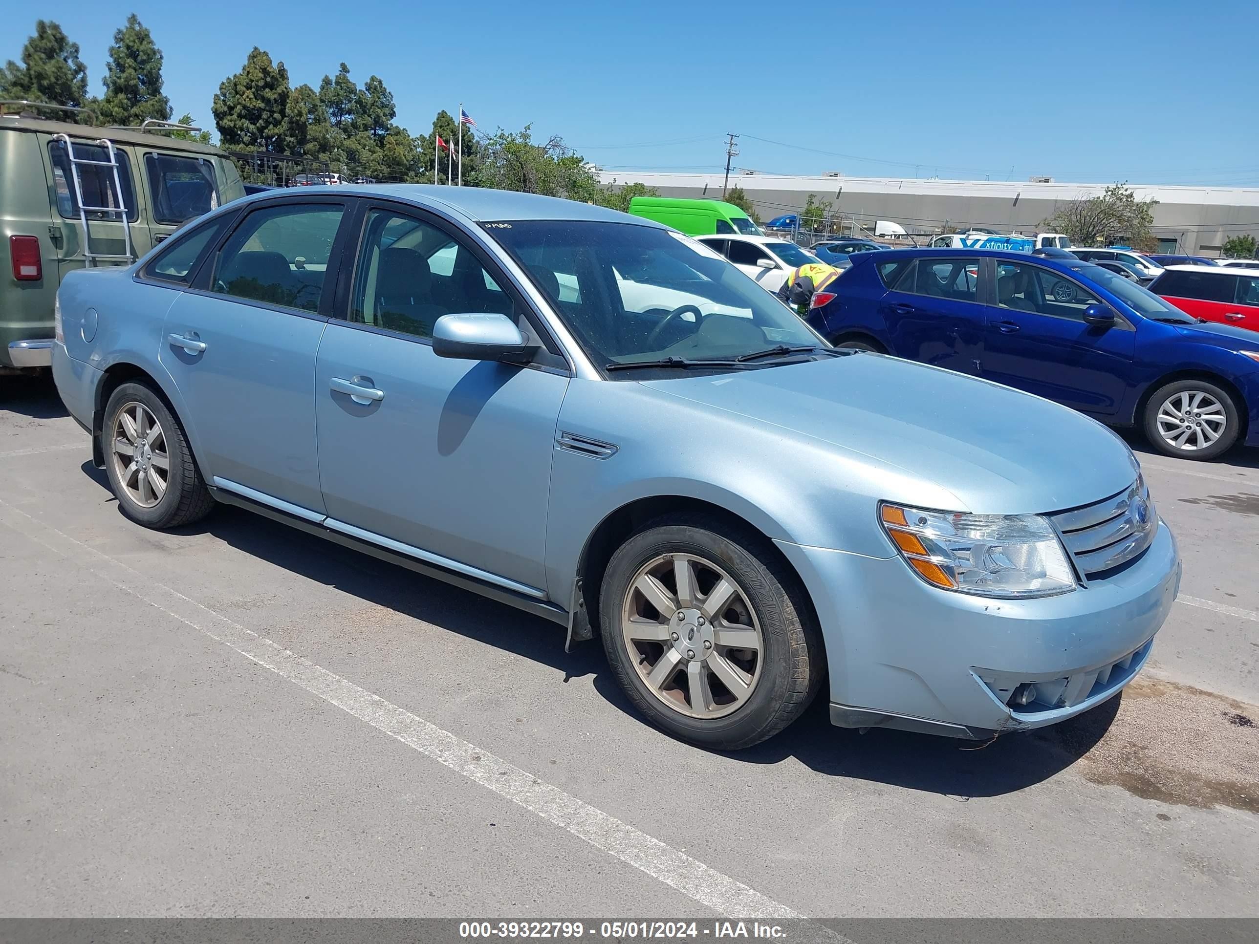 FORD TAURUS 2008 1fahp24wx8g129476