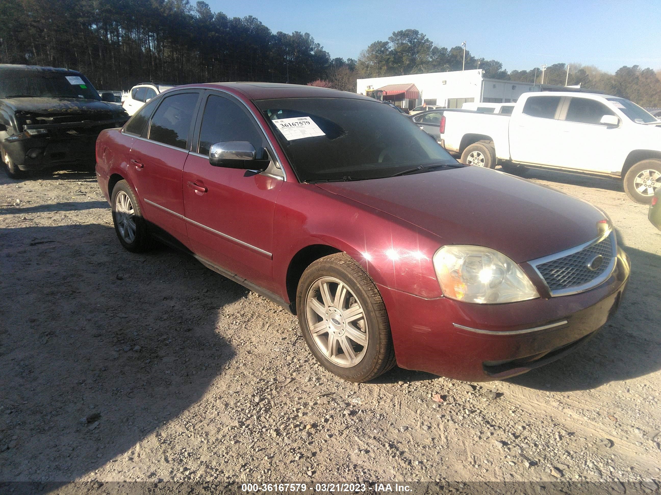 FORD FIVE HUNDRED 2005 1fahp25135g149566