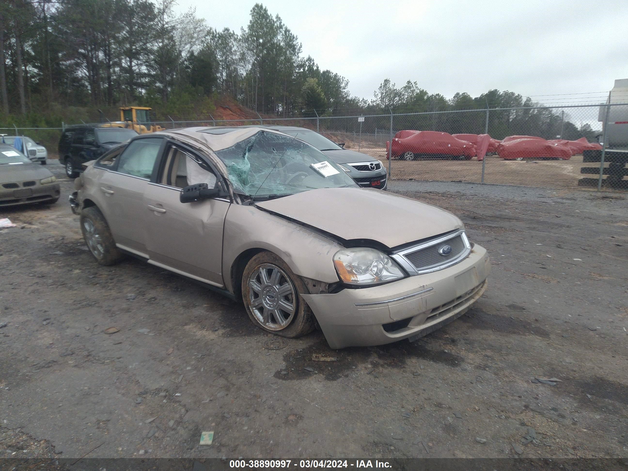 FORD FIVE HUNDRED 2007 1fahp25157g133310