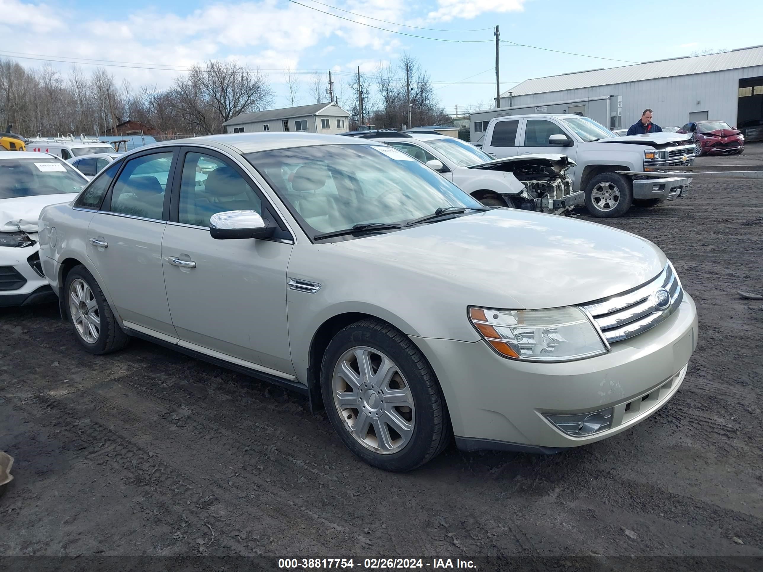 FORD TAURUS 2008 1fahp25w18g147007