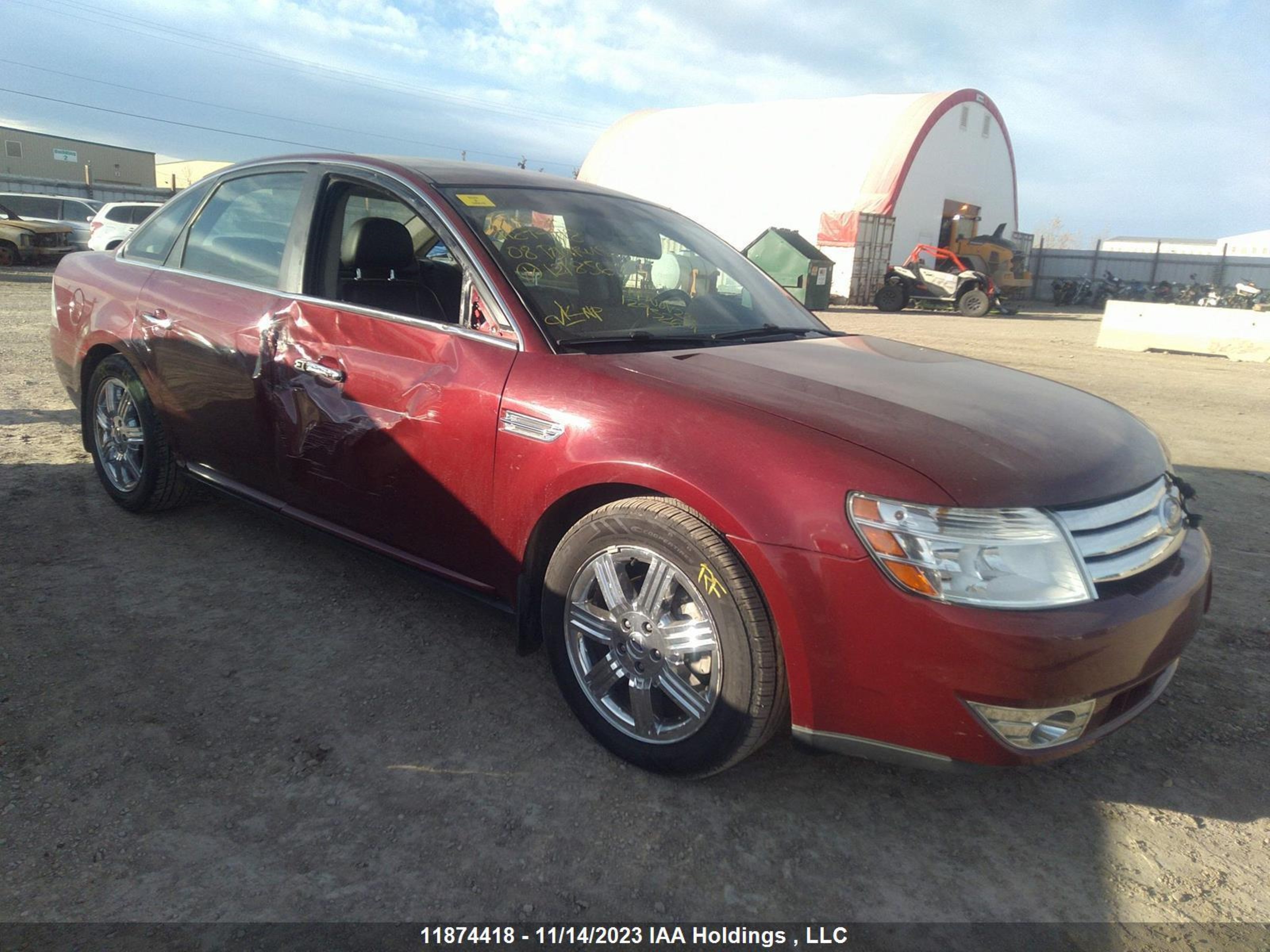 FORD TAURUS 2008 1fahp25w48g121856