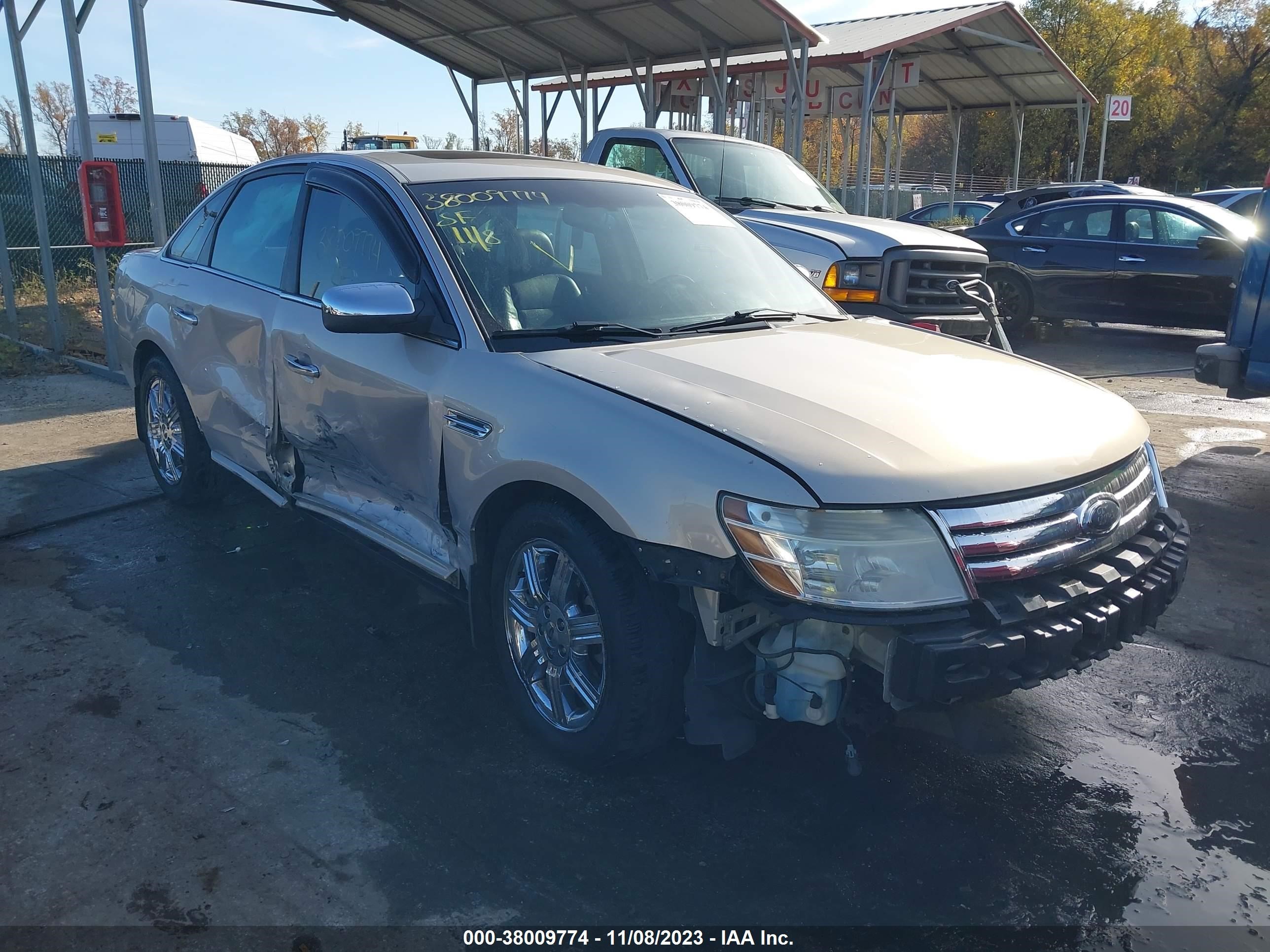 FORD TAURUS 2009 1fahp25w49g124449