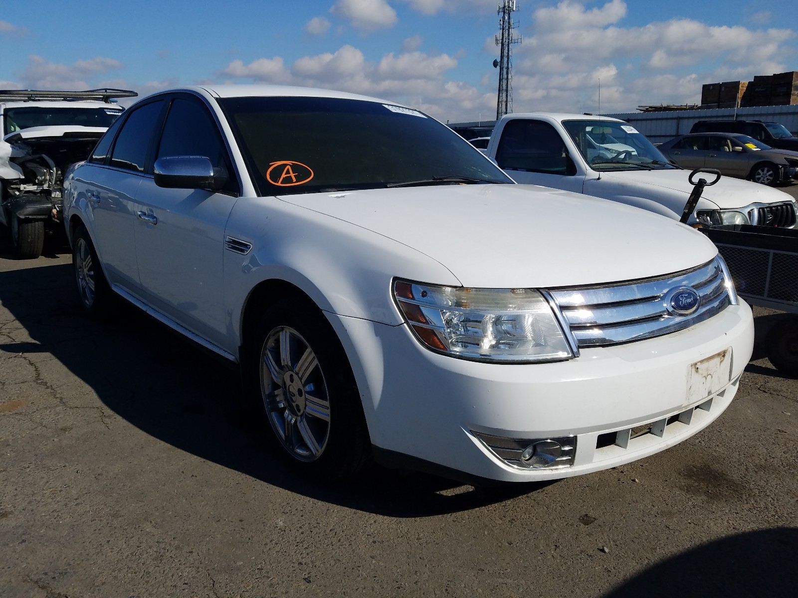 FORD TAURUS LIM 2008 1fahp25w58g143638