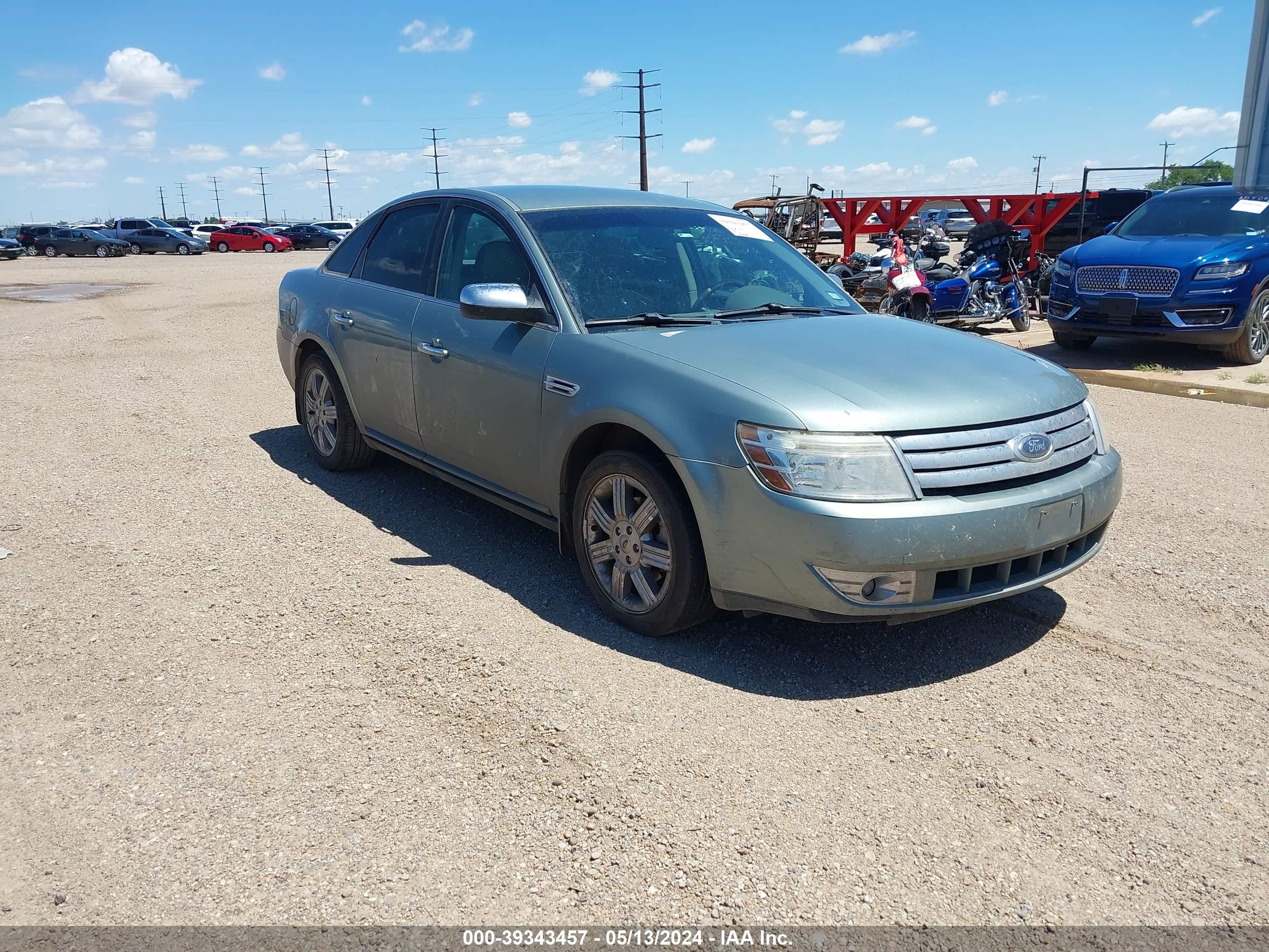 FORD TAURUS 2008 1fahp25w78g132141