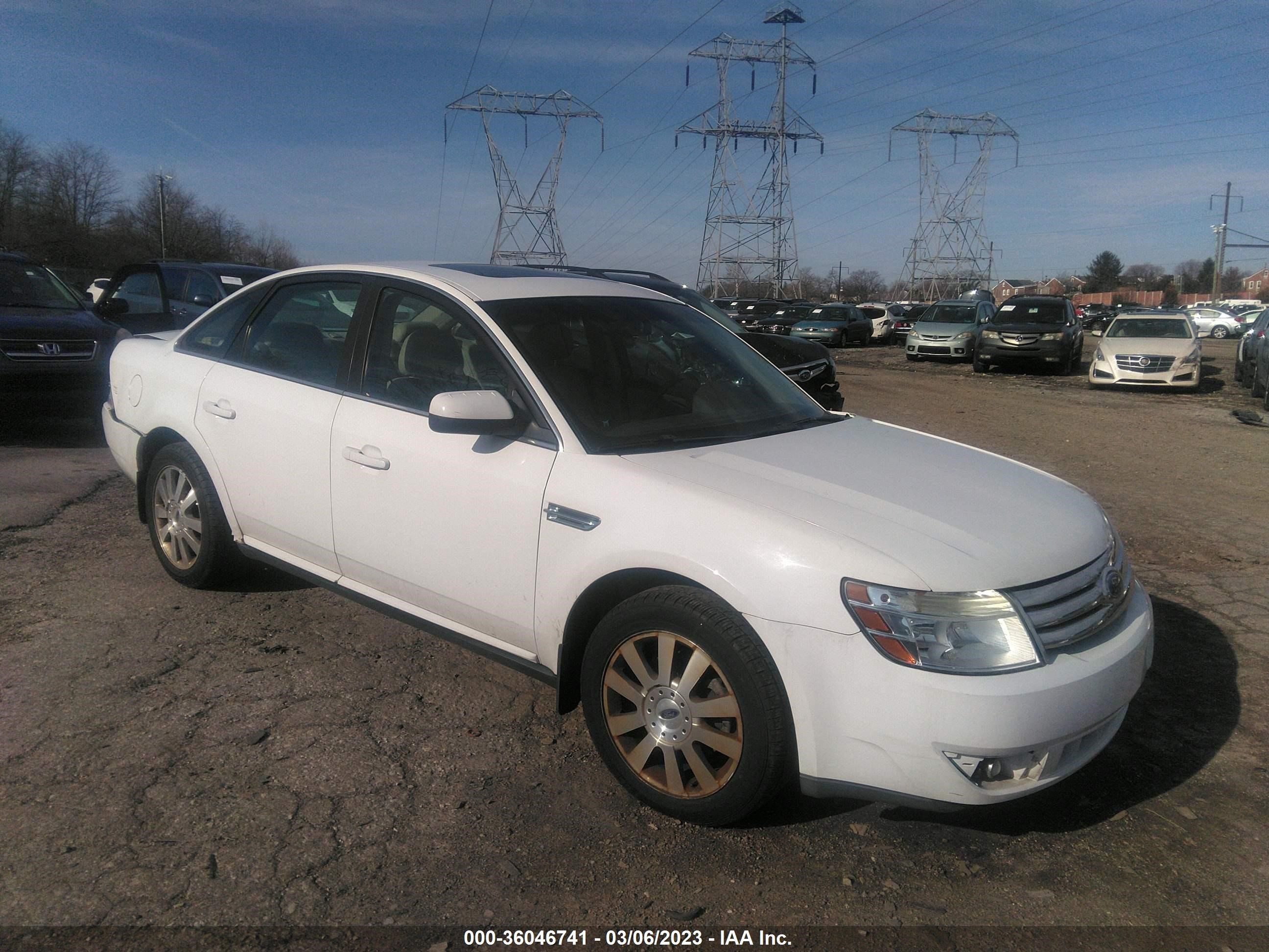 FORD TAURUS 2008 1fahp27w18g127689