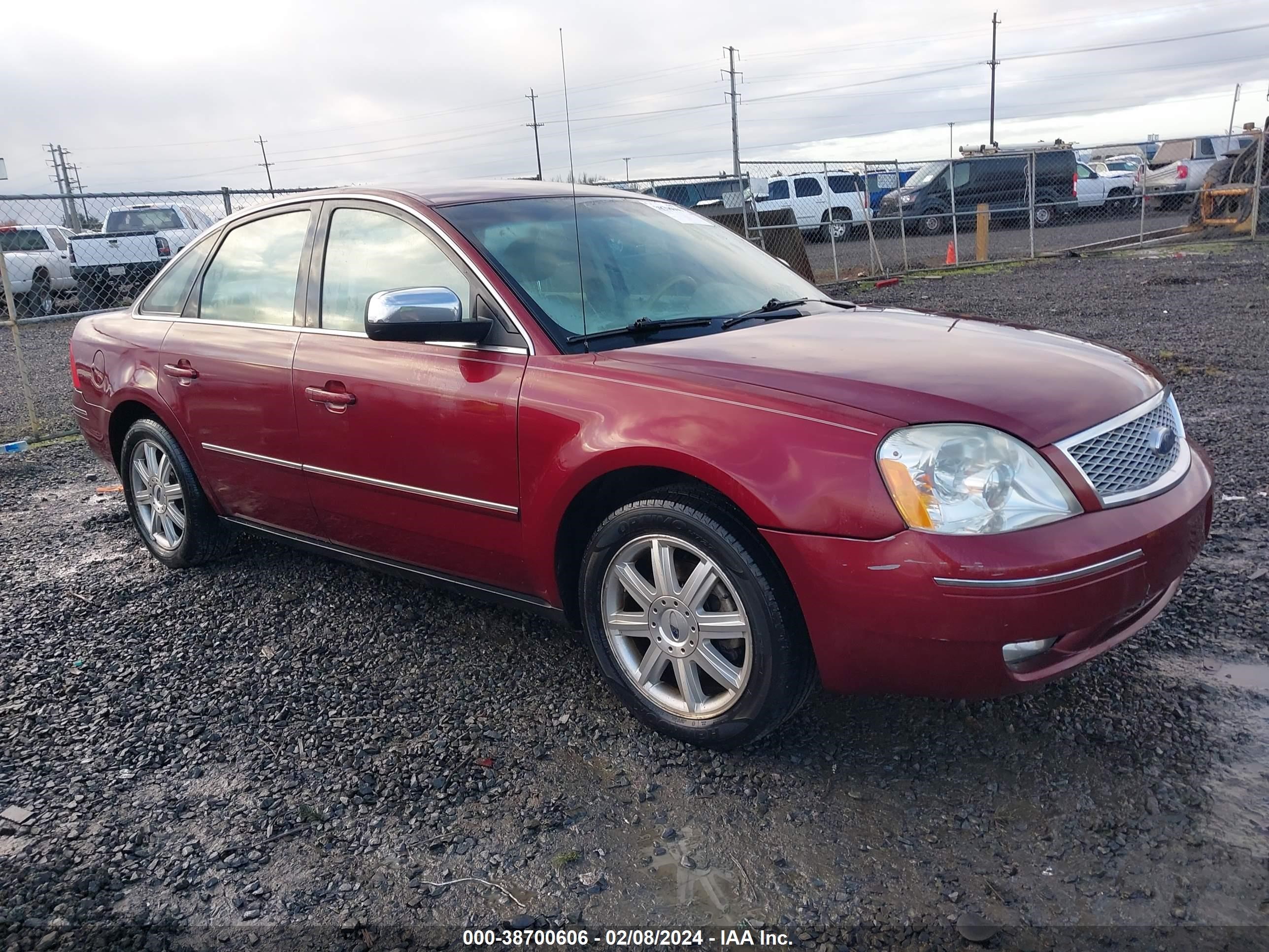 FORD FIVE HUNDRED 2006 1fahp28156g126626