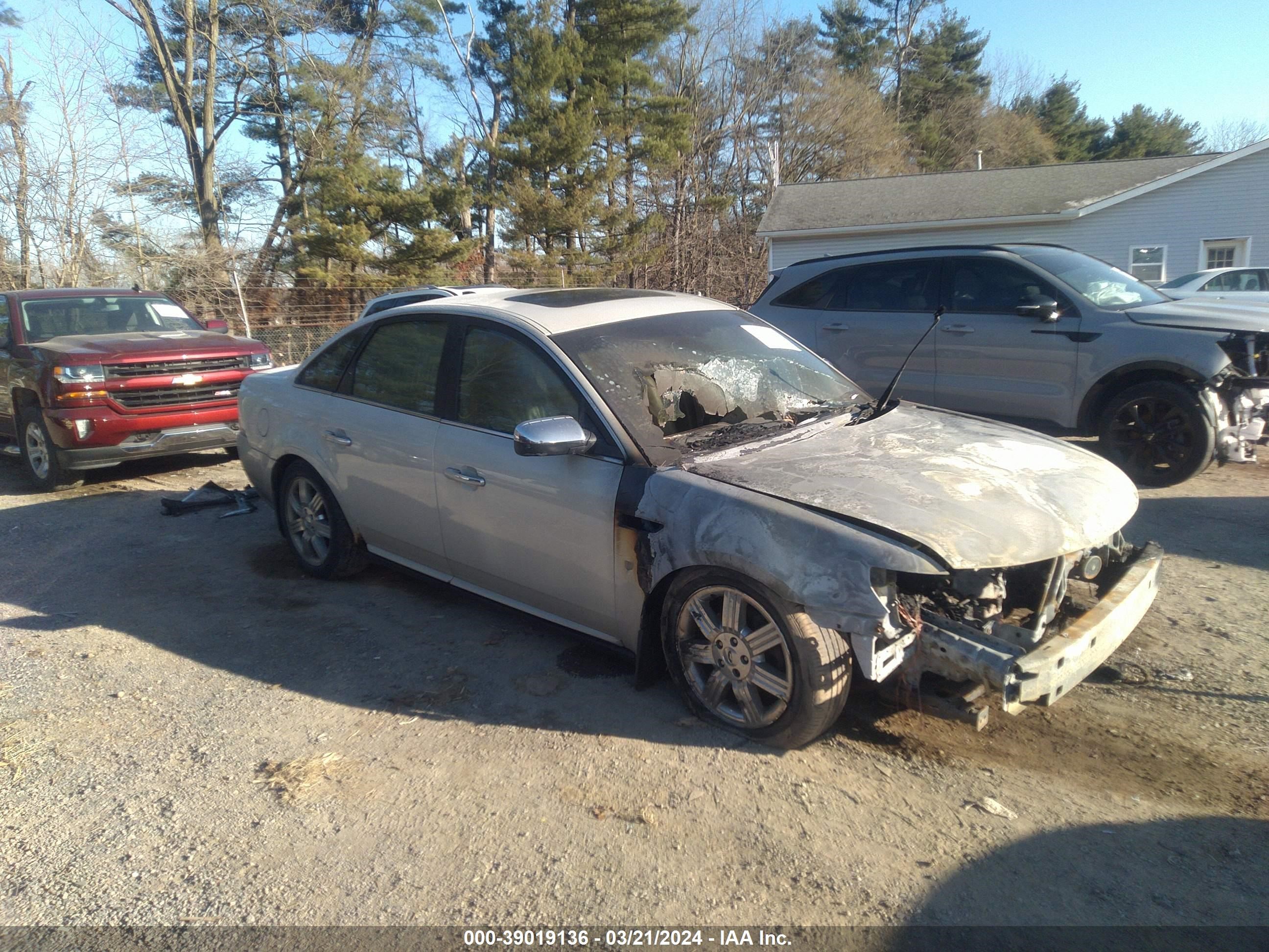 FORD TAURUS 2008 1fahp28w08g112518