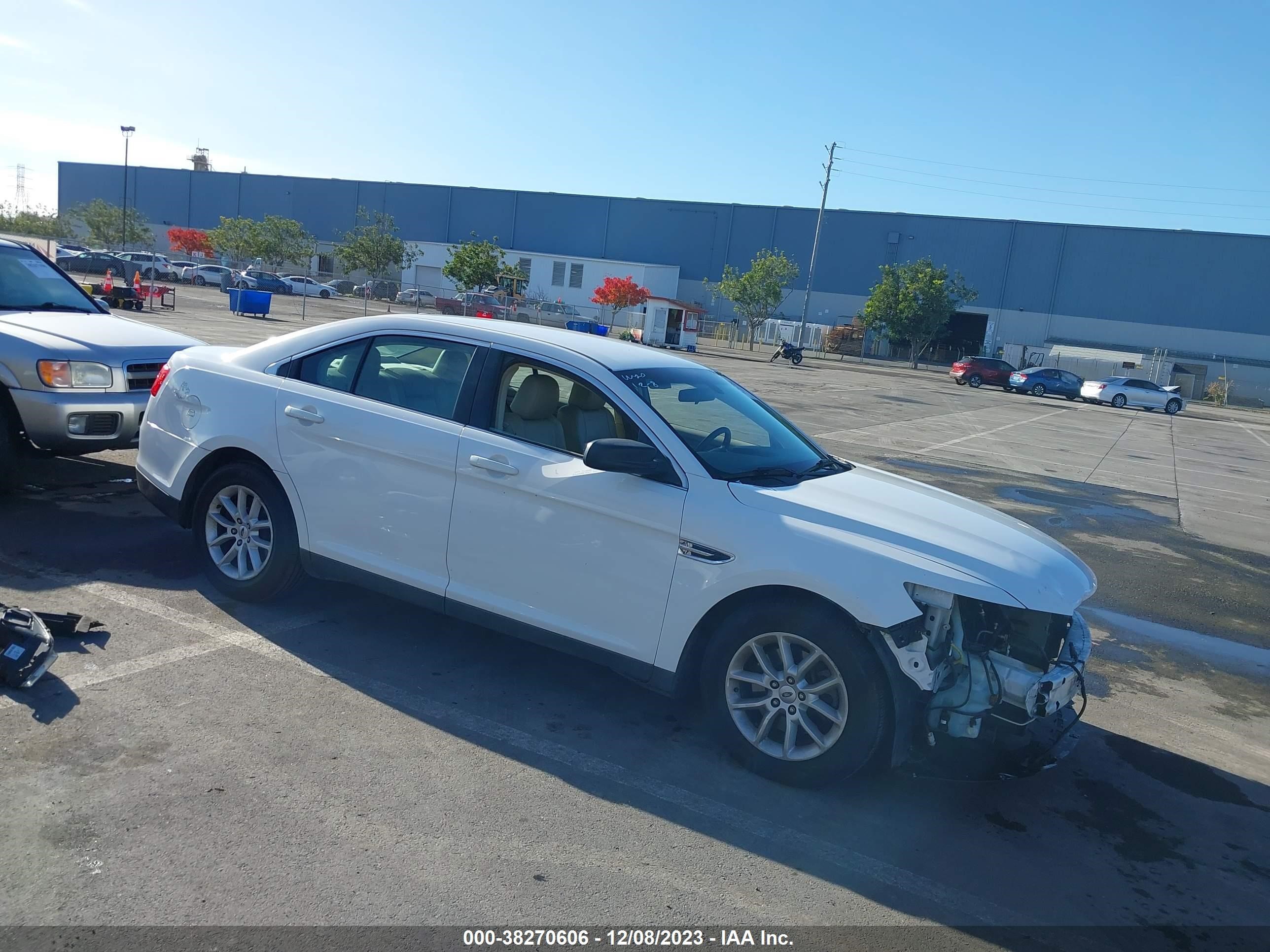 FORD TAURUS 2013 1fahp2d86dg113299