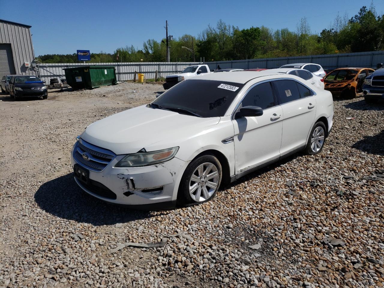 FORD TAURUS 2011 1fahp2dw7bg116434