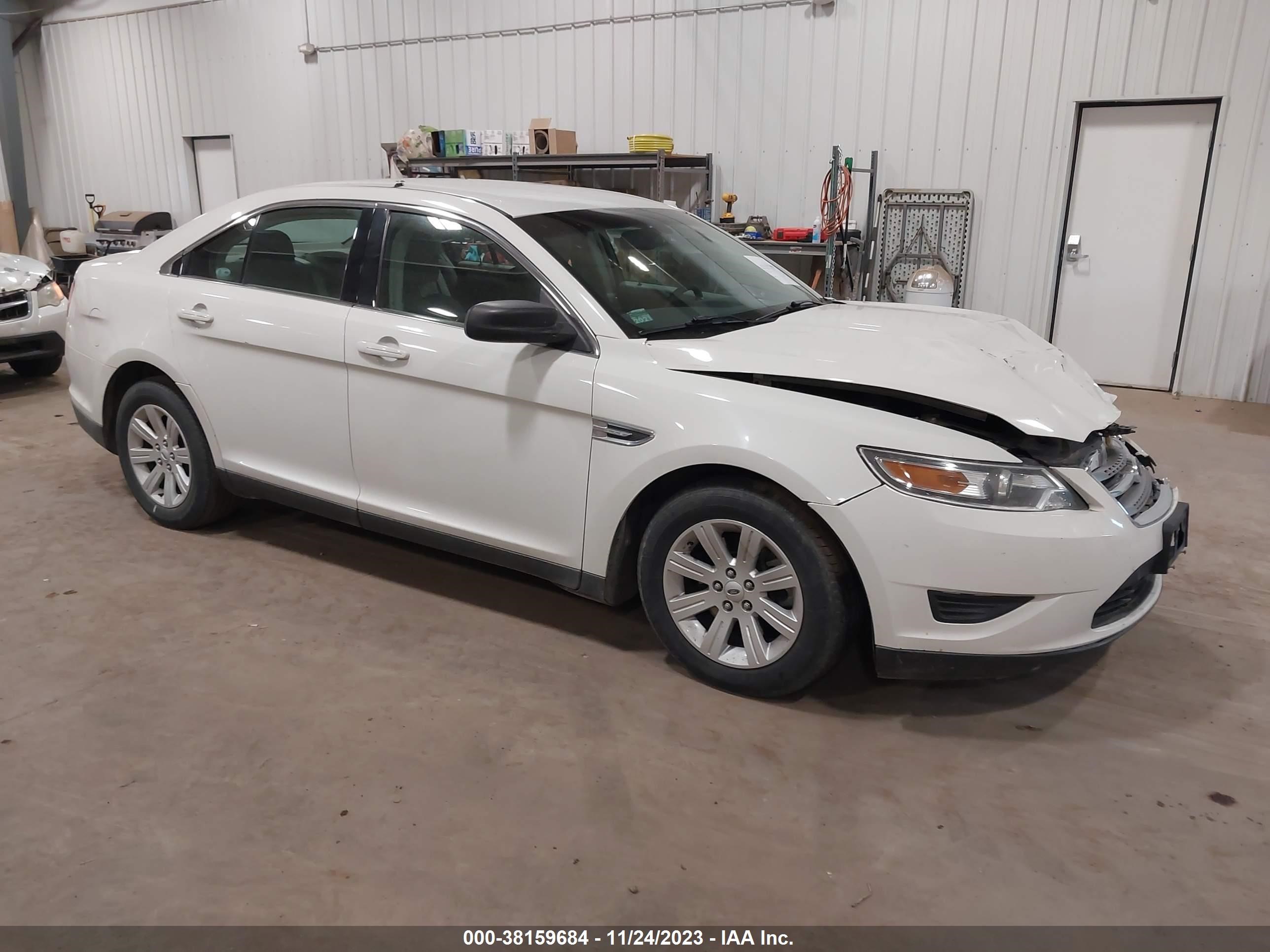 FORD TAURUS 2012 1fahp2dw9cg120535