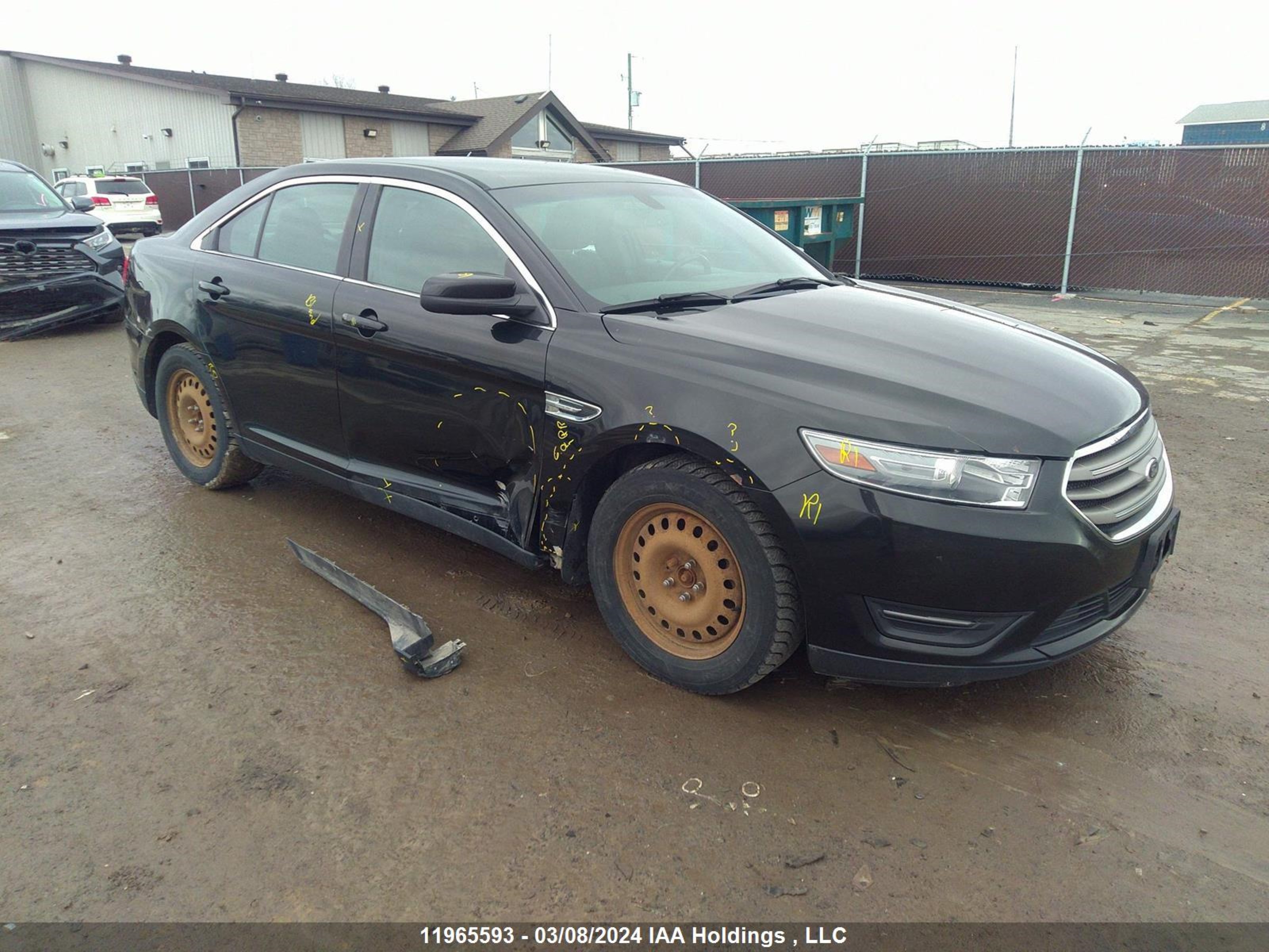 FORD TAURUS 2013 1fahp2e8xdg127107