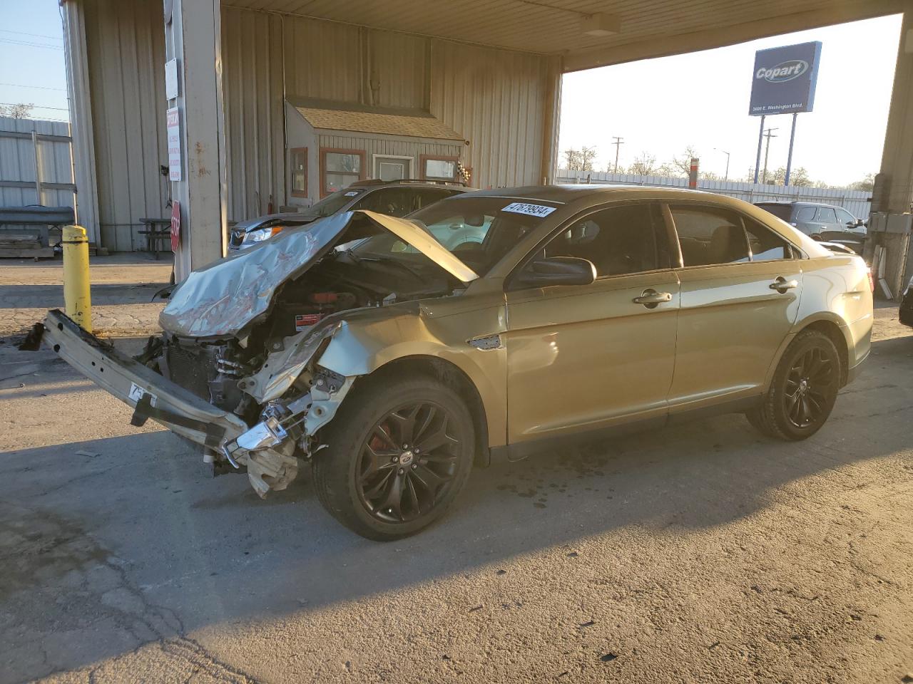 FORD TAURUS 2013 1fahp2f86dg136658