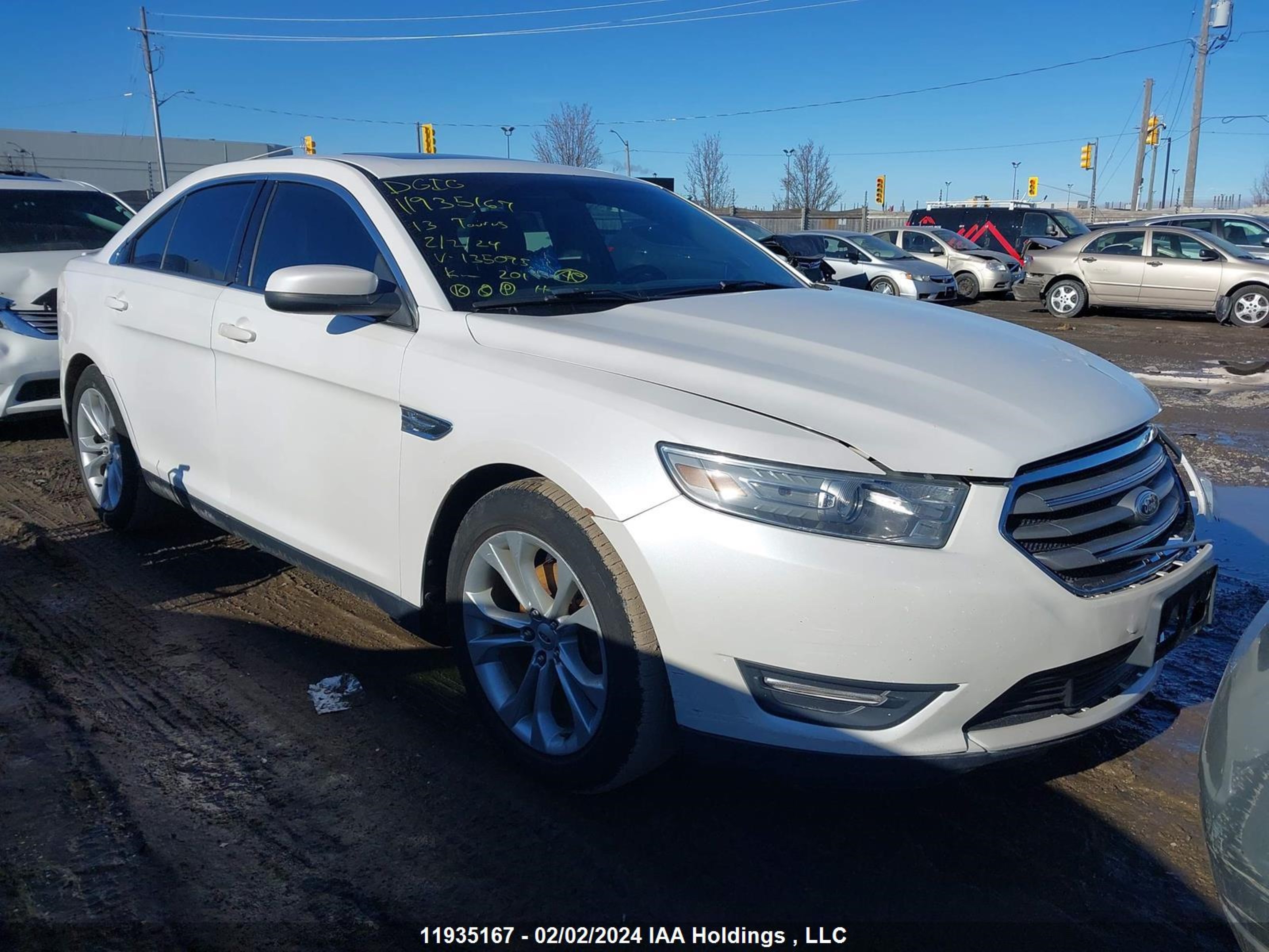 FORD TAURUS 2013 1fahp2h89dg135095