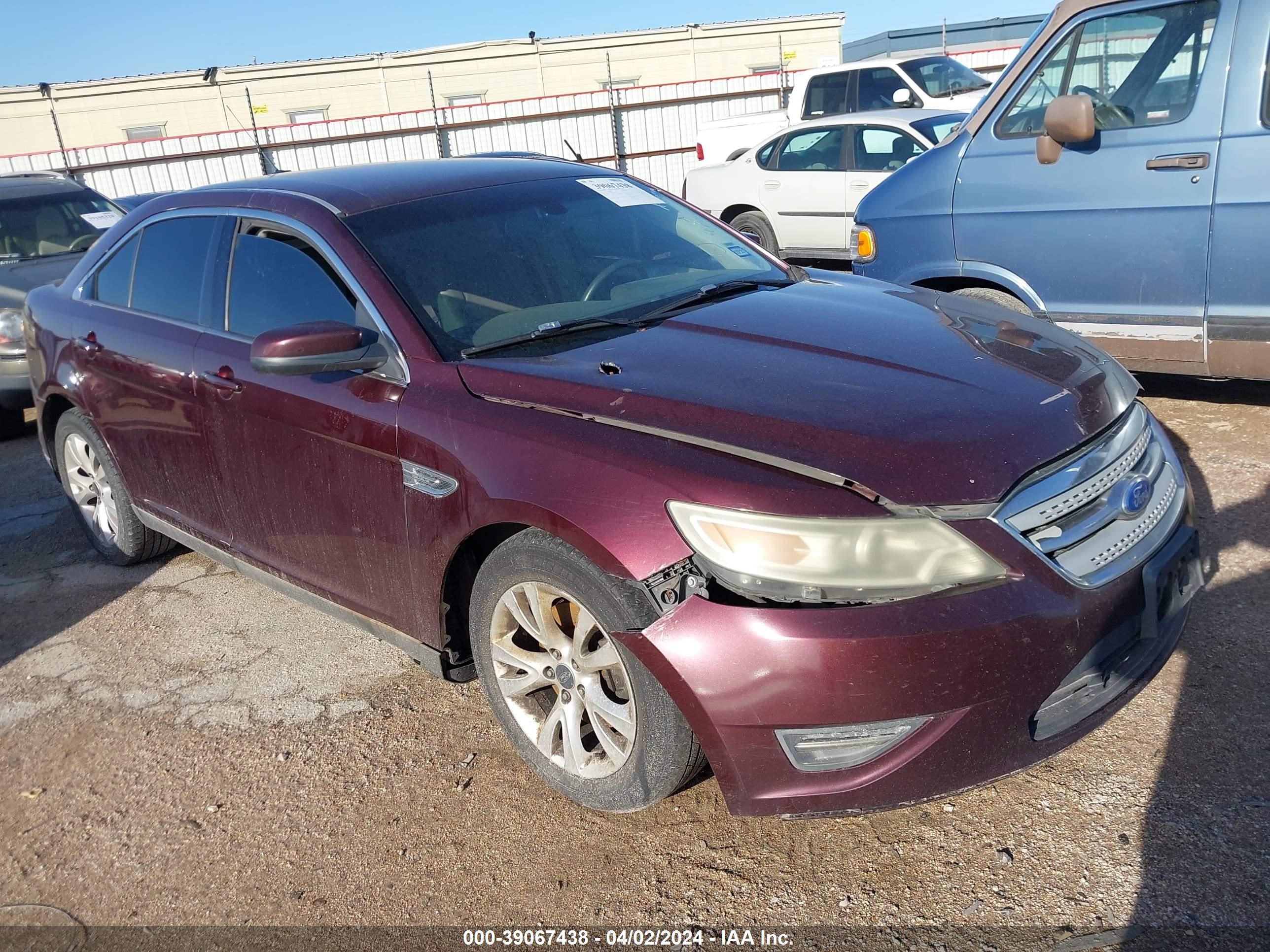 FORD TAURUS 2011 1fahp2hw0bg182754